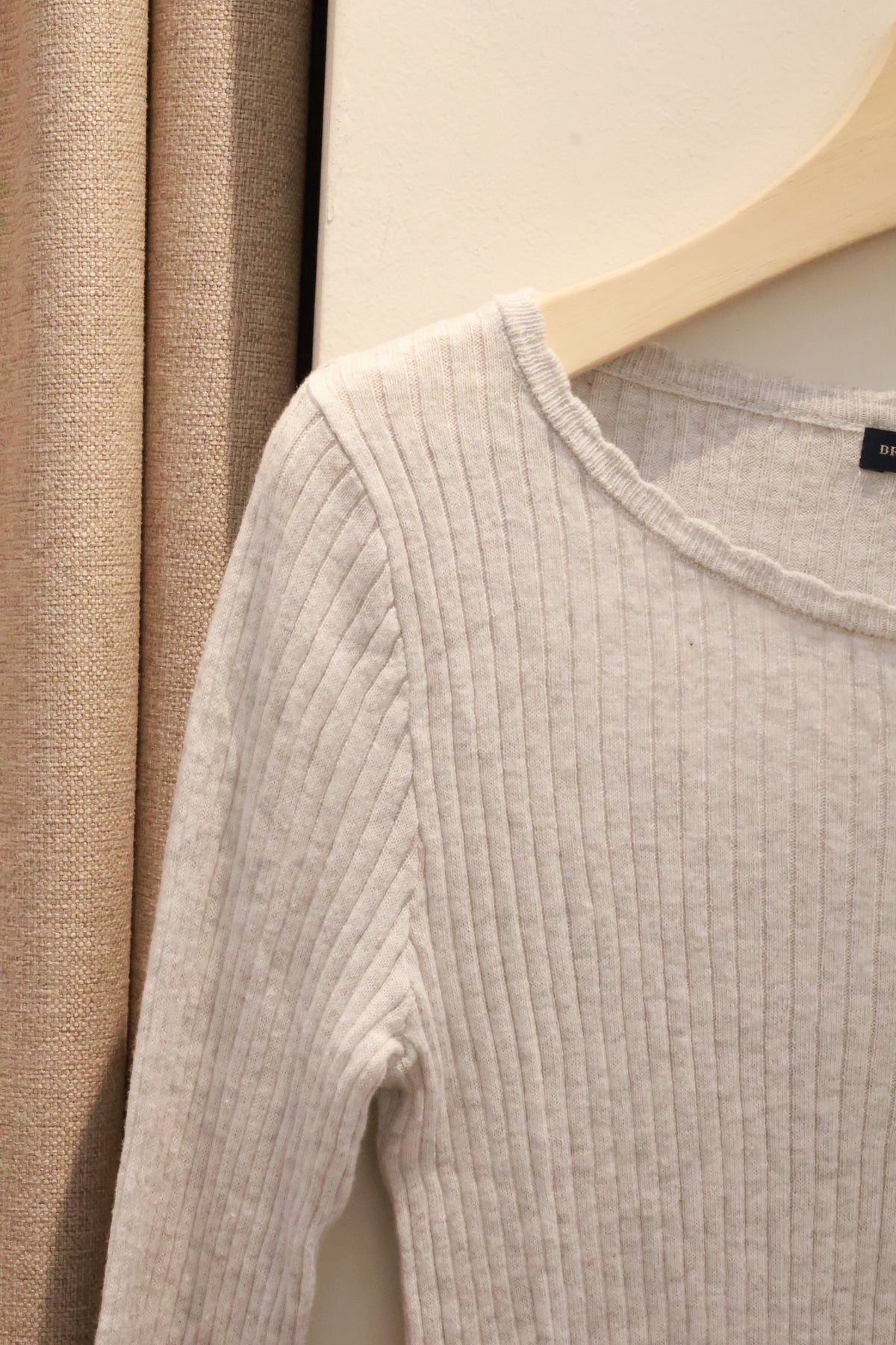 BRANDY Zelly gray knitted long sleeve