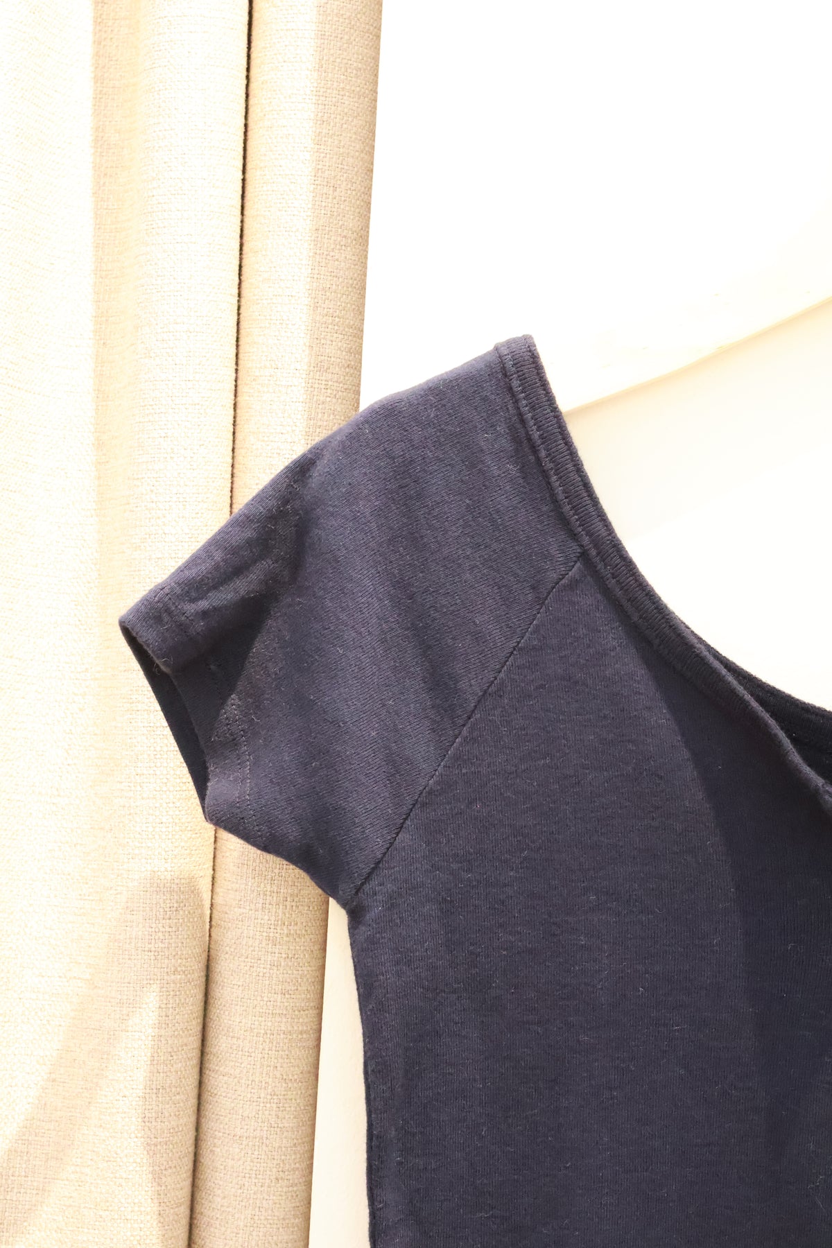 BRANDY Zelly short sleeve Top  -NAVY
