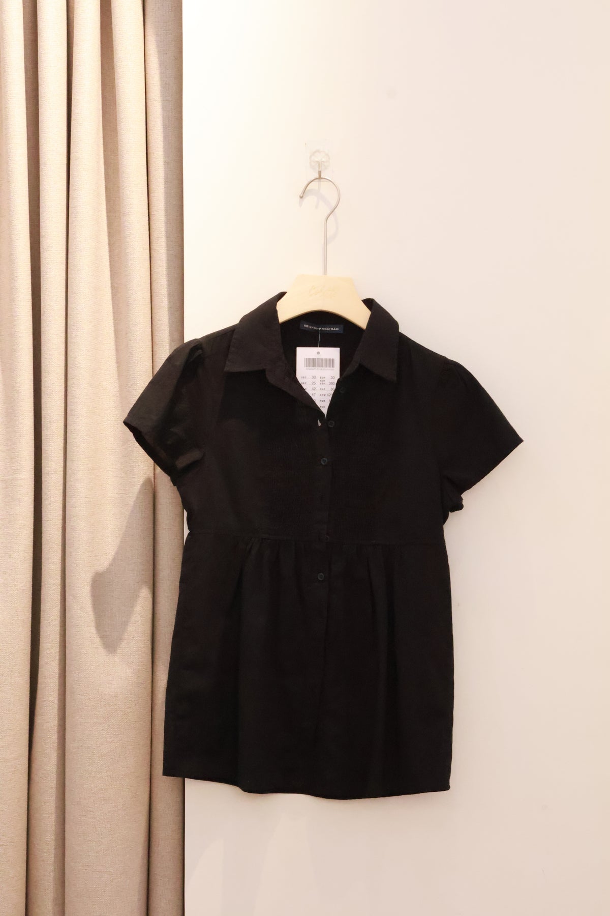 BRANDY Rue Top- BLACK