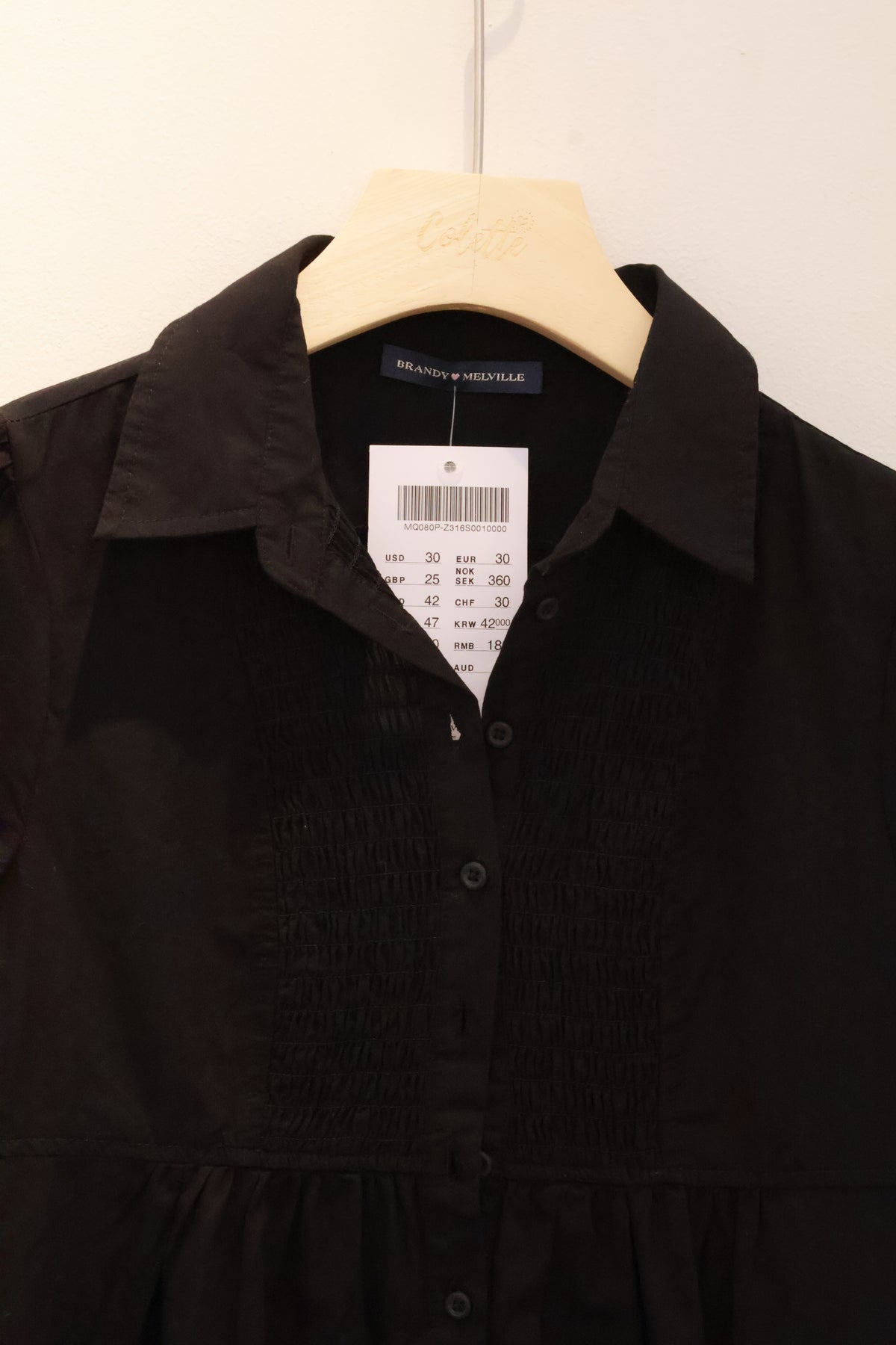 BRANDY Rue Top- BLACK