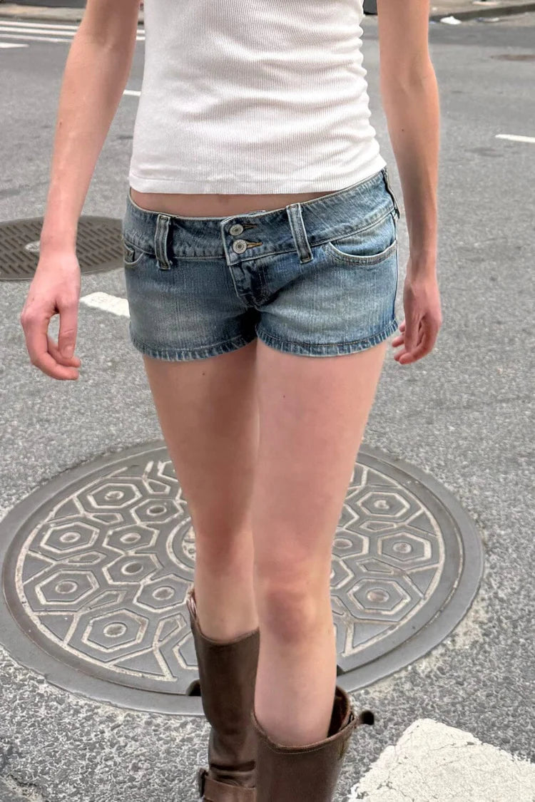 BRANDY Laurel Denim Shorts