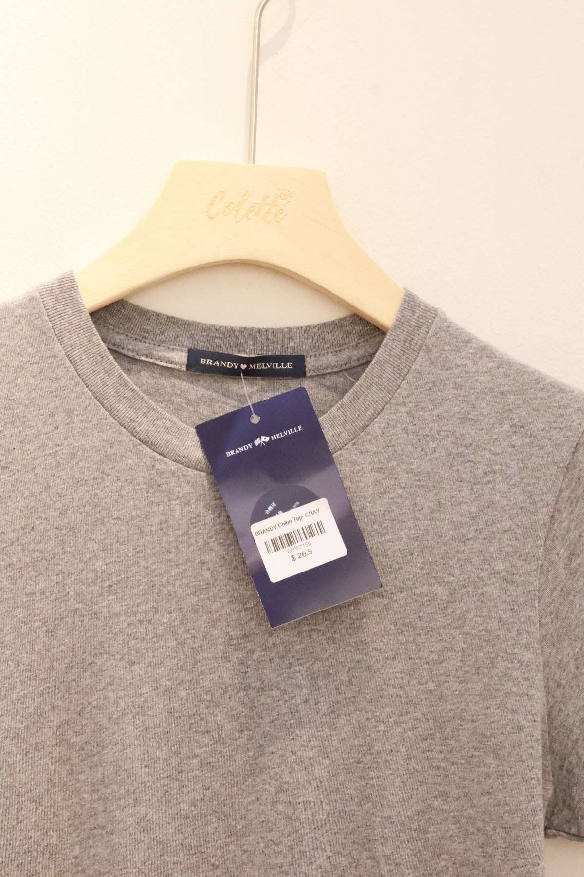 BRANDY Chloe Top- GRAY