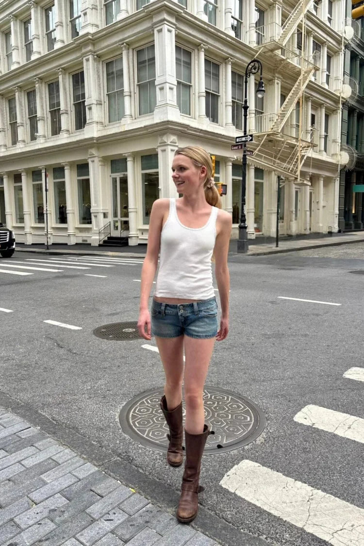 BRANDY Laurel Denim Shorts