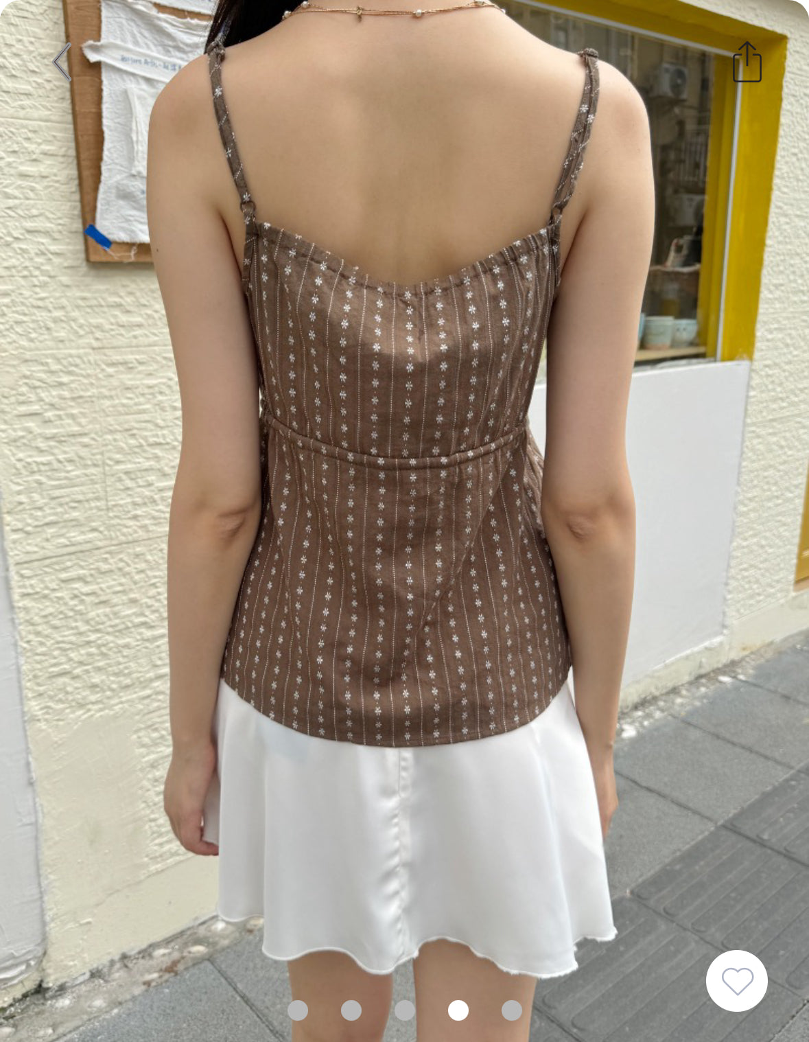 BRANDY Tiffany Floral Tank - Brown/S