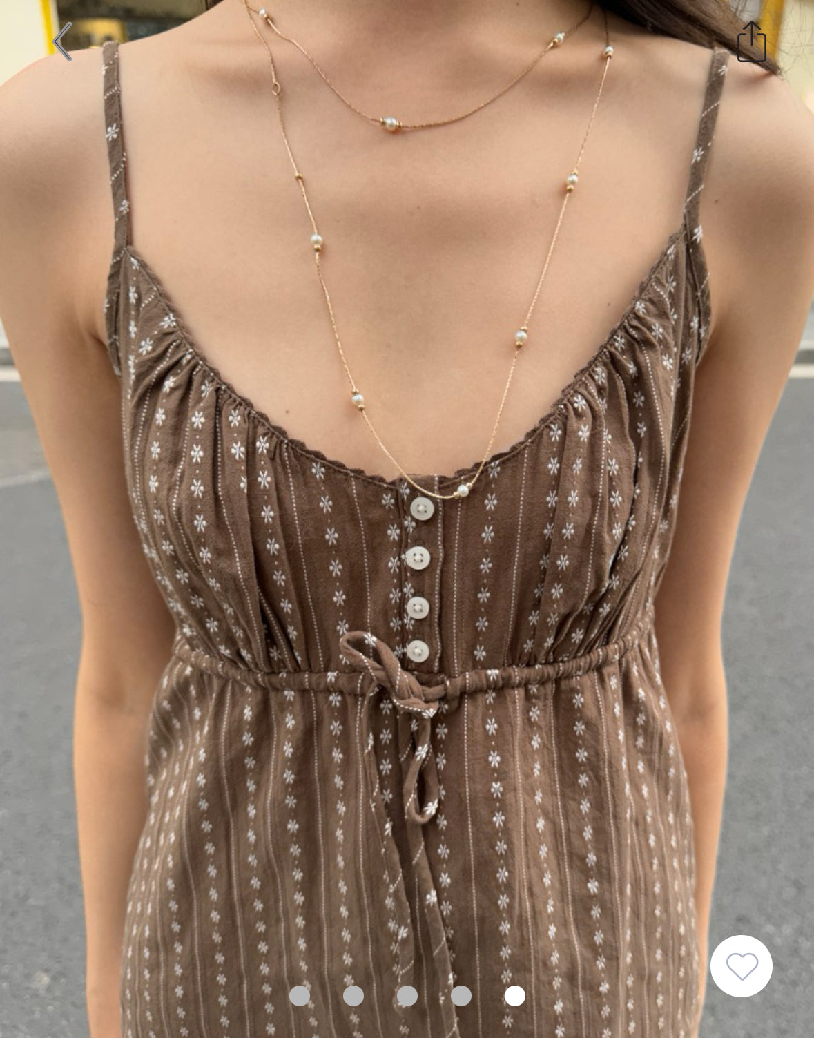 BRANDY Tiffany Floral Tank - Brown/S