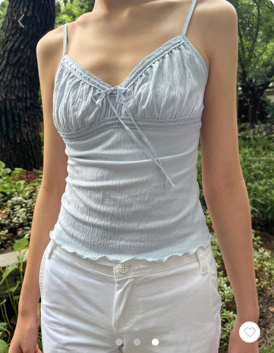 BRANDY Arden Tank - Light Blue