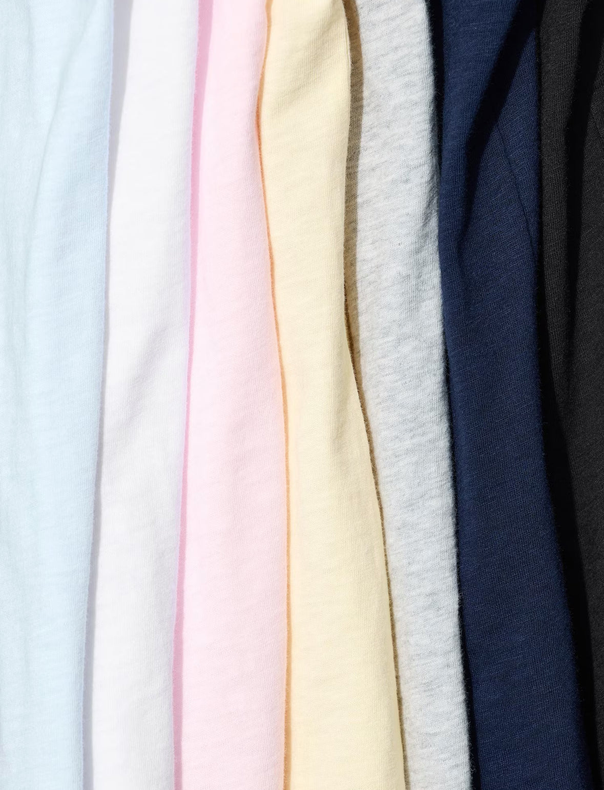 UNIQLO Slub Jersey V Neck T