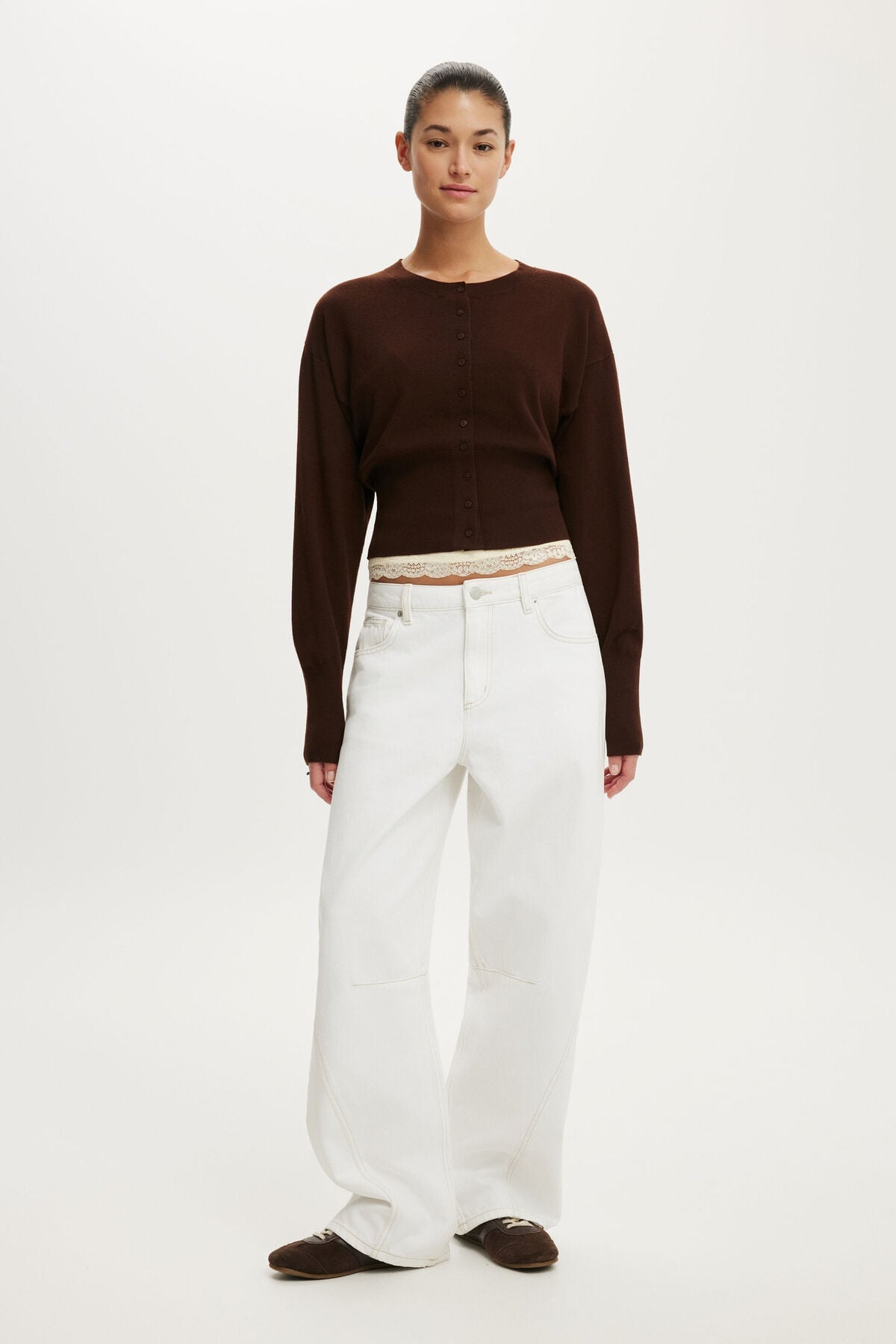 COTTON ON Sara Button Cardigan