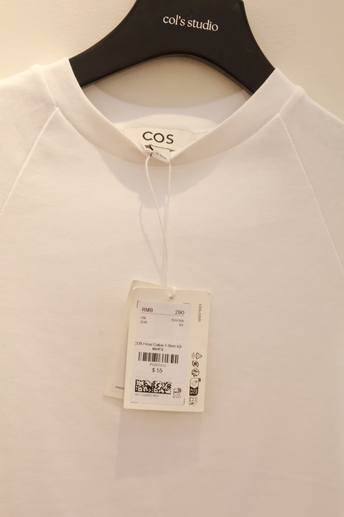 COS Fitted Cotton T-Shirt