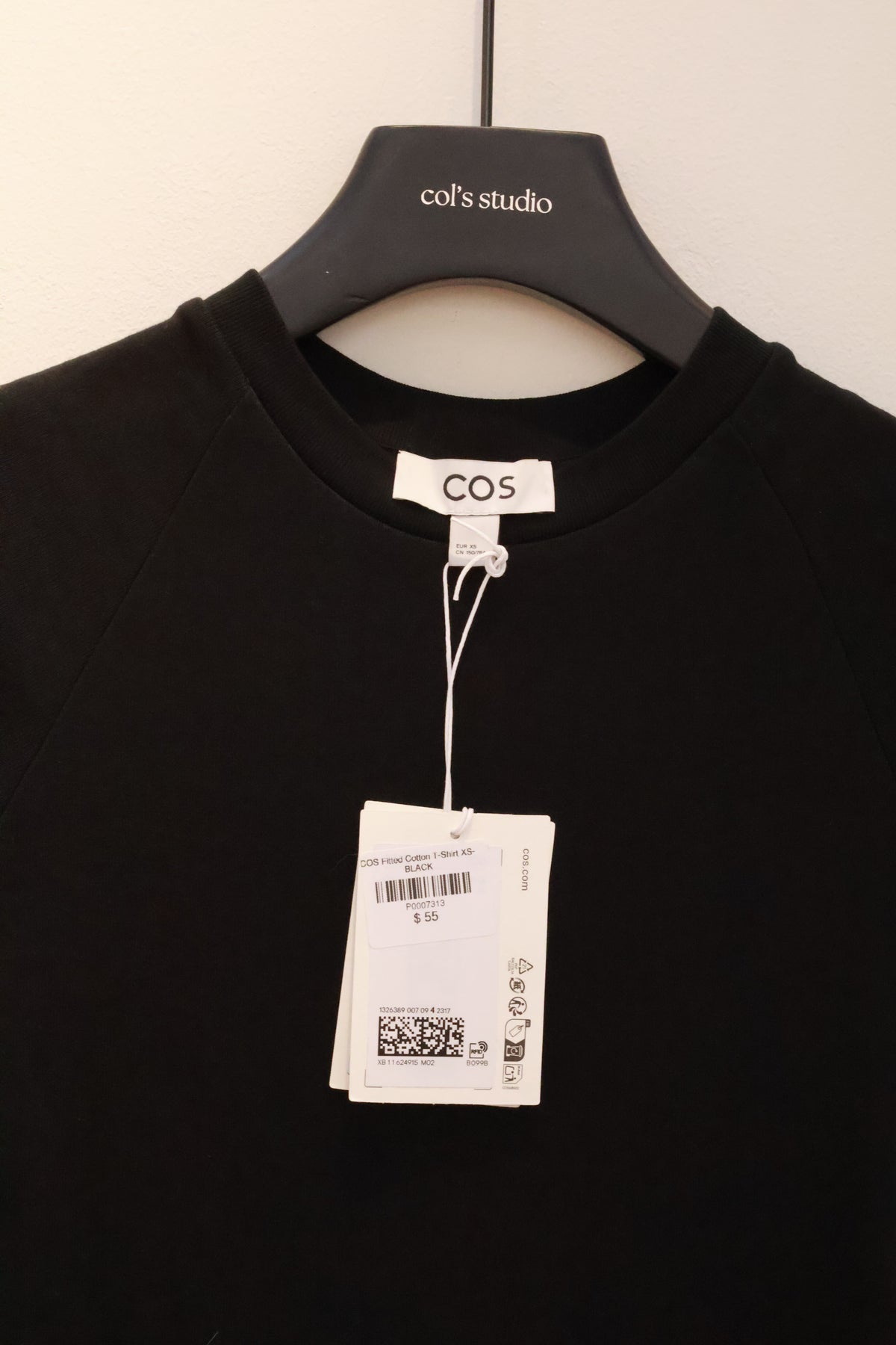 COS Fitted Cotton T-Shirt