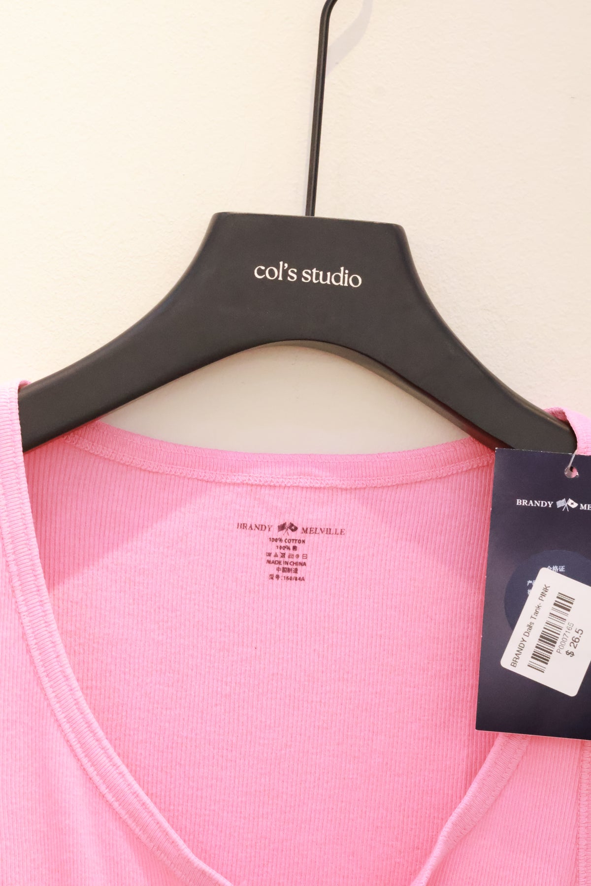 BRANDY Dails Tank- PINK