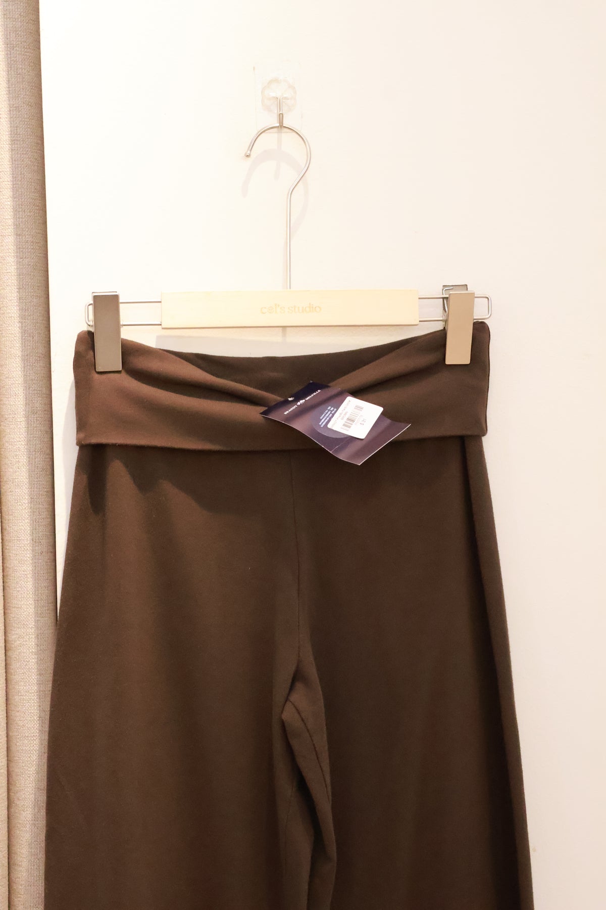 BRANDY Priscilla Pants  -DARK BROWN