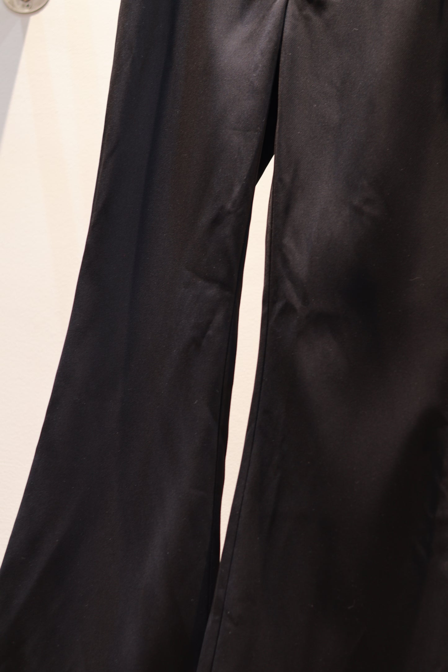 SIDE BUTTONS FLARED TROUSERS