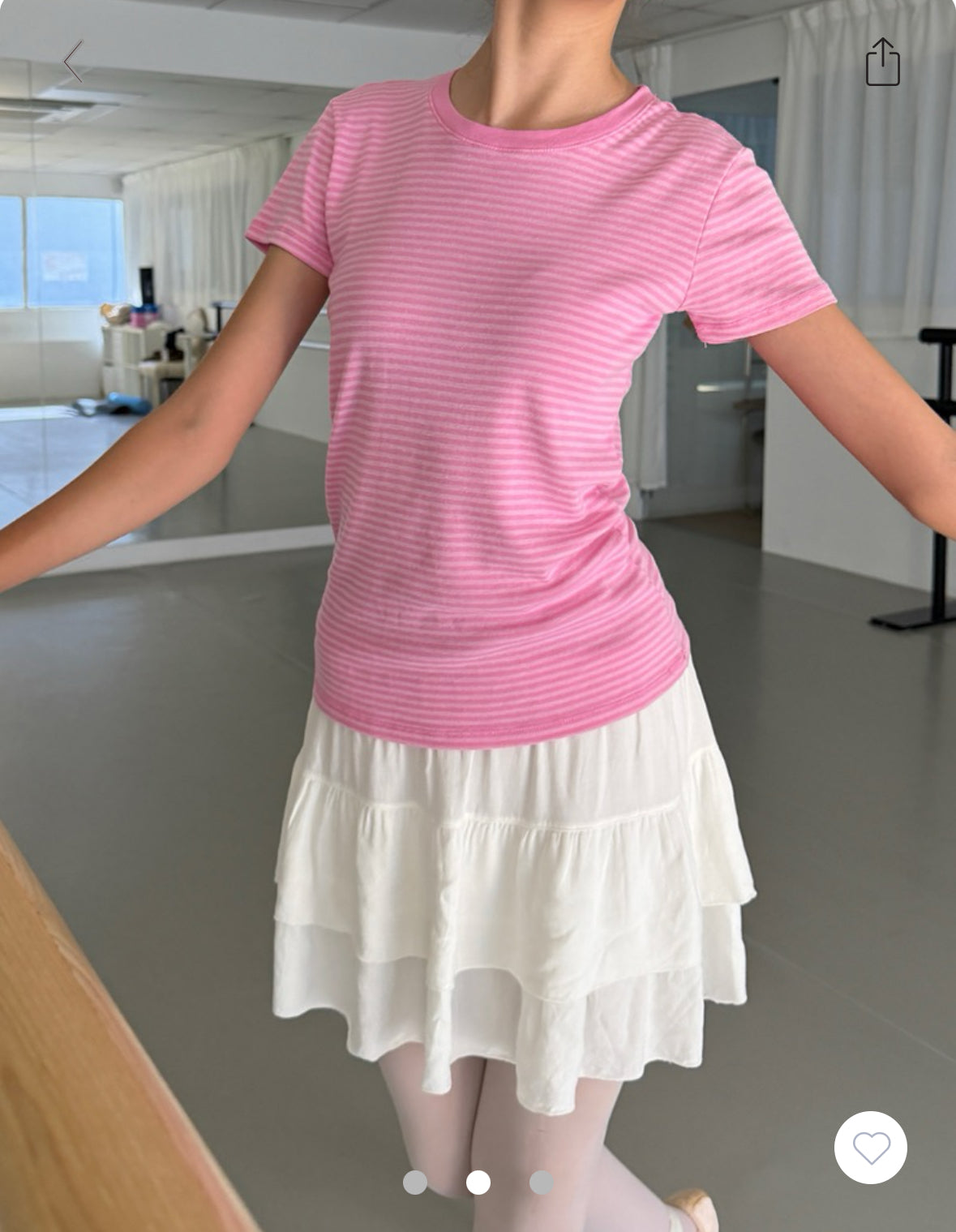 BRANDY Emma Striped Top