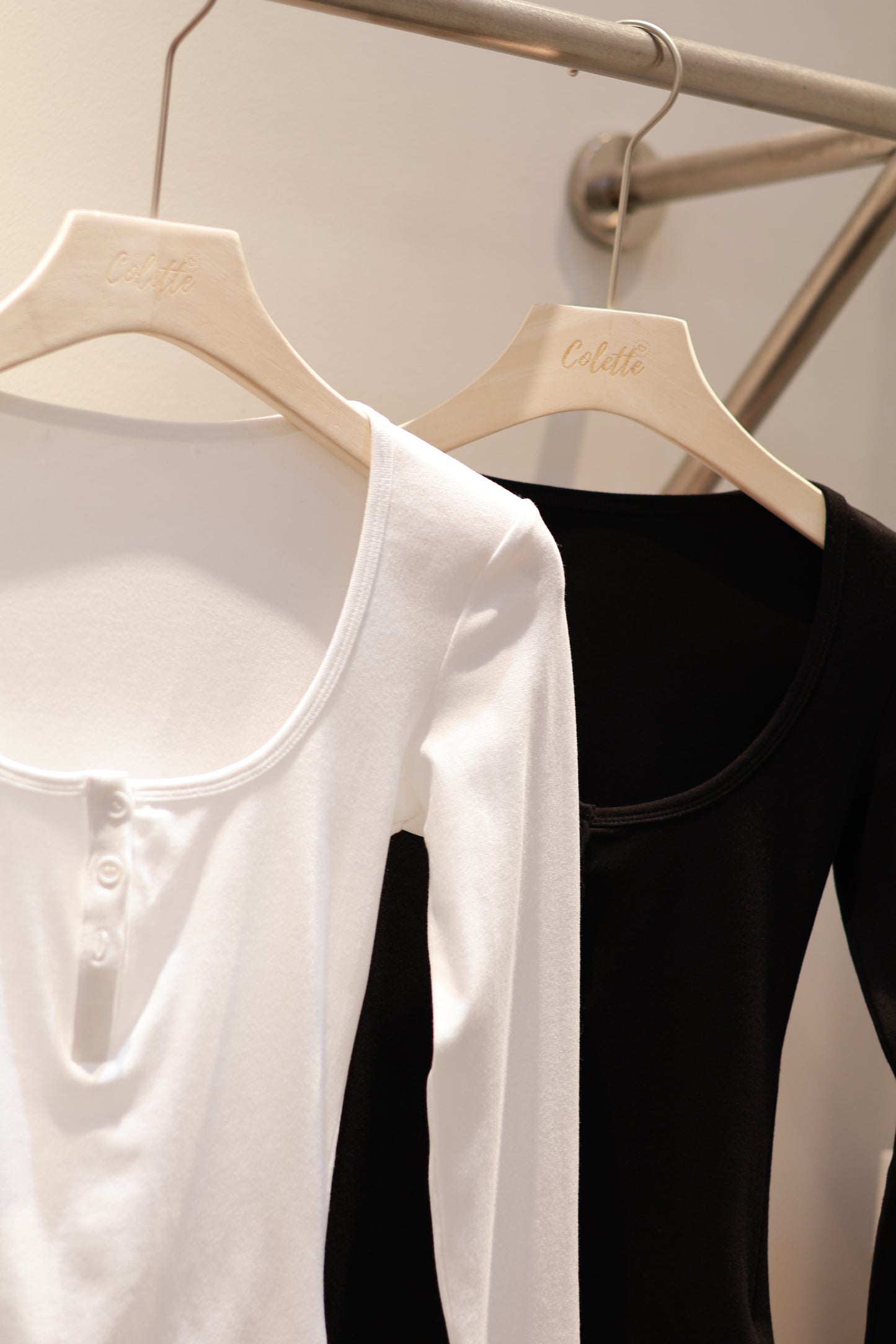 Fitted buttons long sleeve