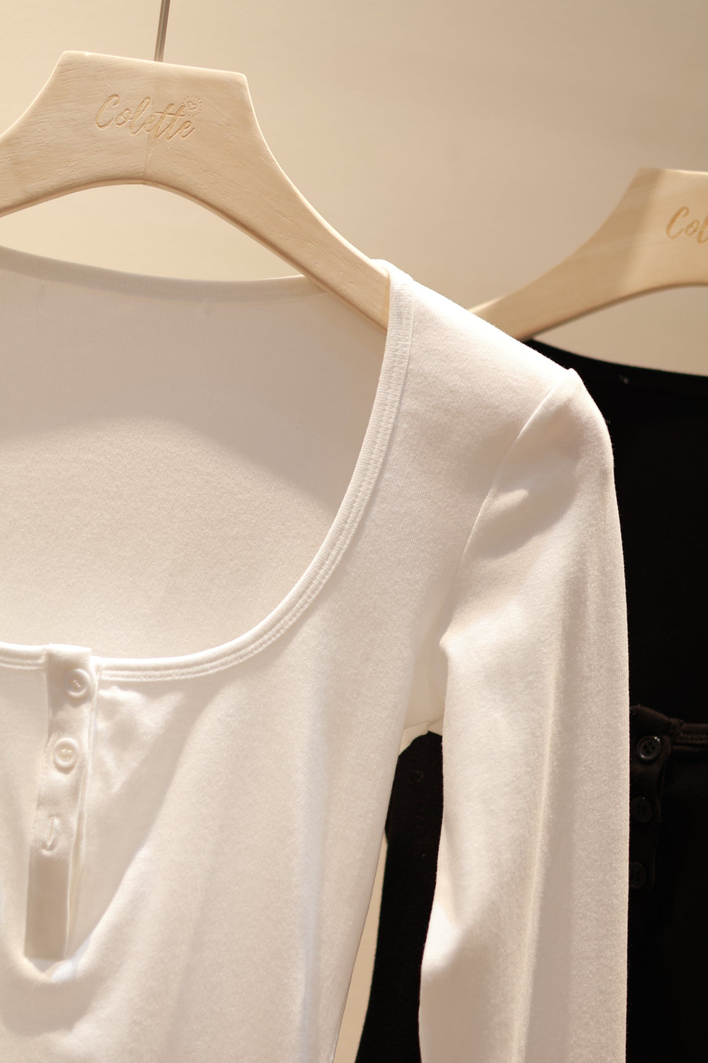 Fitted buttons long sleeve