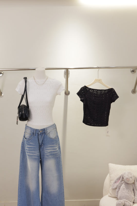Lowell short sleeve top