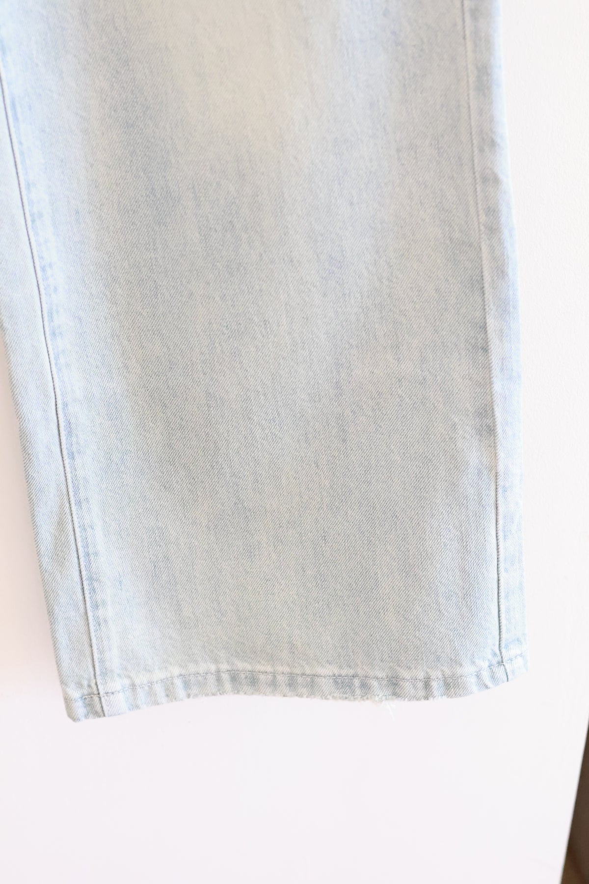 AUD Light Blue Straight-Leg Jeans- BACK POCKET