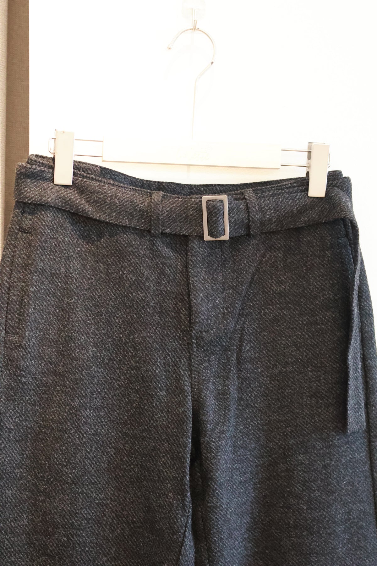AUD Wide-Leg Casual Pants- DARK GRAY