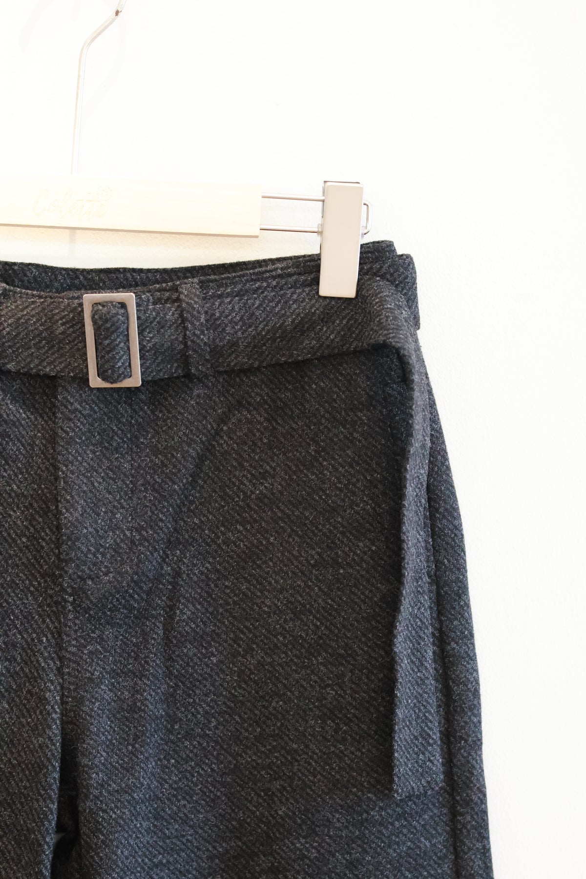 AUD Wide-Leg Casual Pants- DARK GRAY