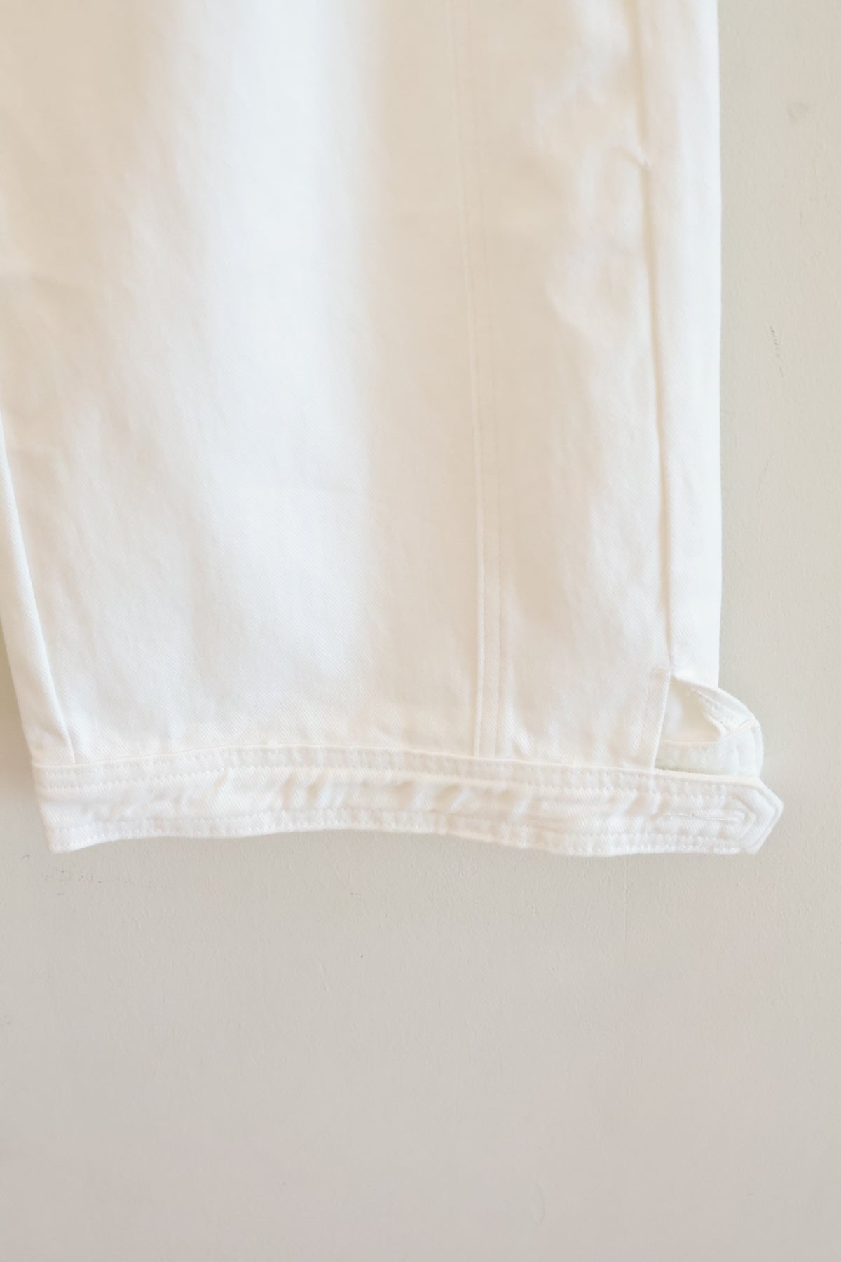 AUD White Wide-Leg Jeans