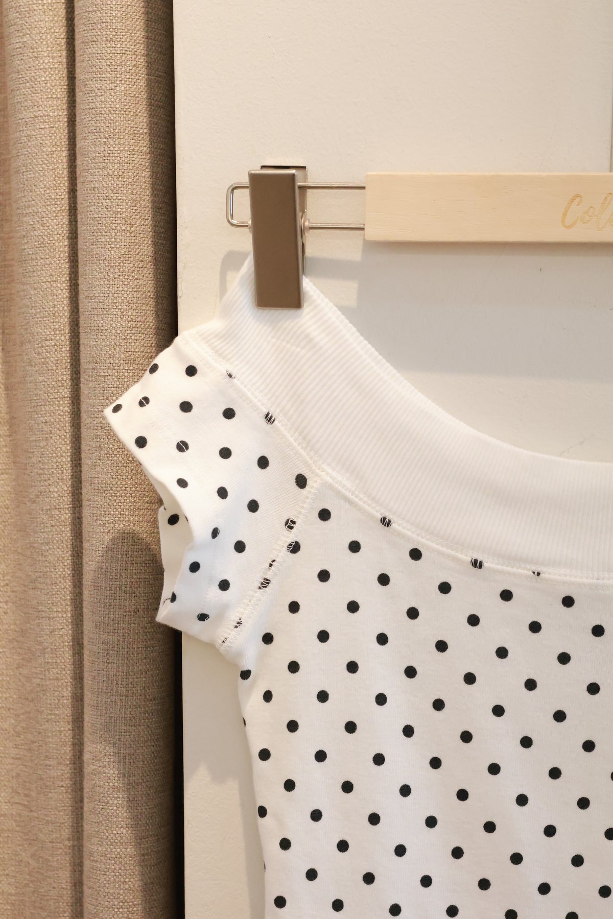 BRANDY MELVILLE GINNY POLKA DOT TOP