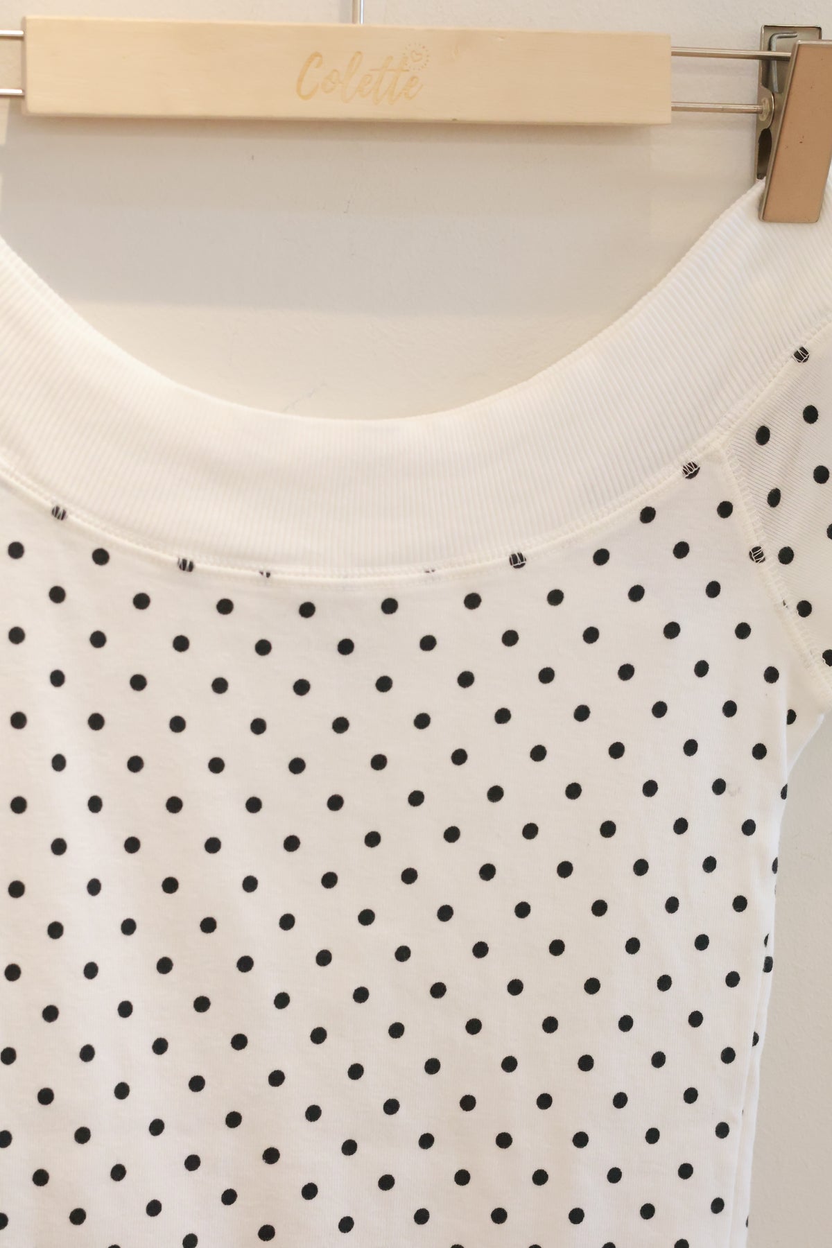 BRANDY MELVILLE GINNY POLKA DOT TOP