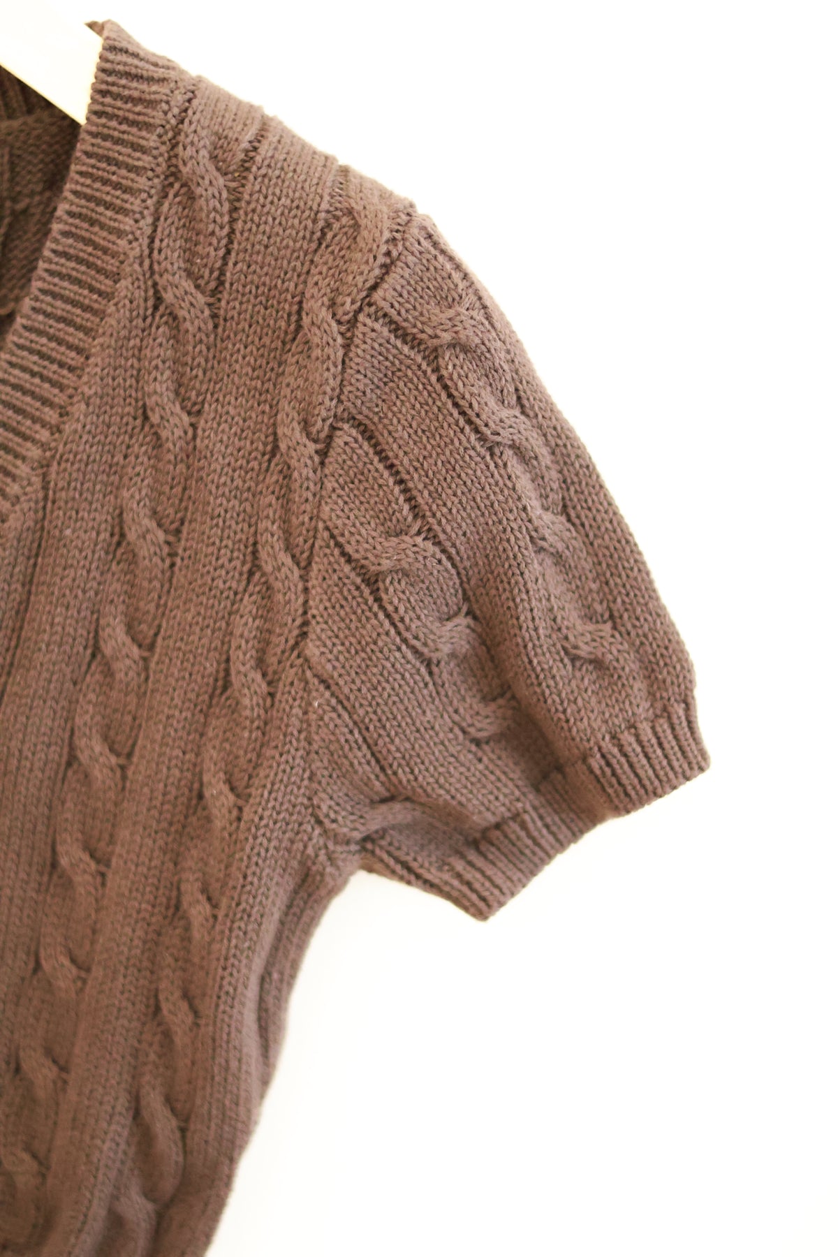 BRANDY MELVILLE ZOA CARDIGAN- MOCHA