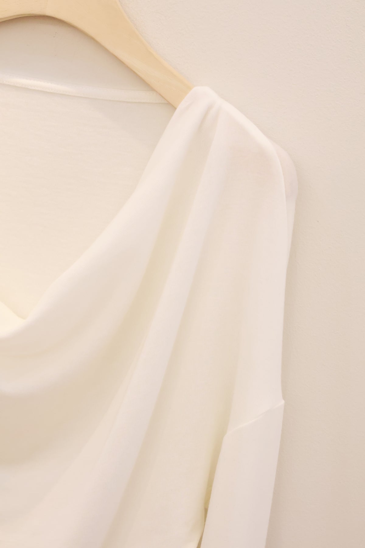 AUD Cowl Neck Long Sleeve Knit Top