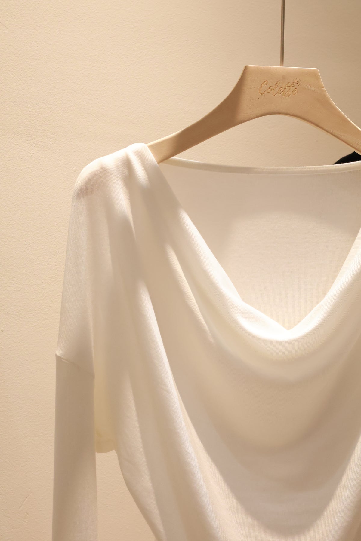 AUD Cowl Neck Long Sleeve Knit Top