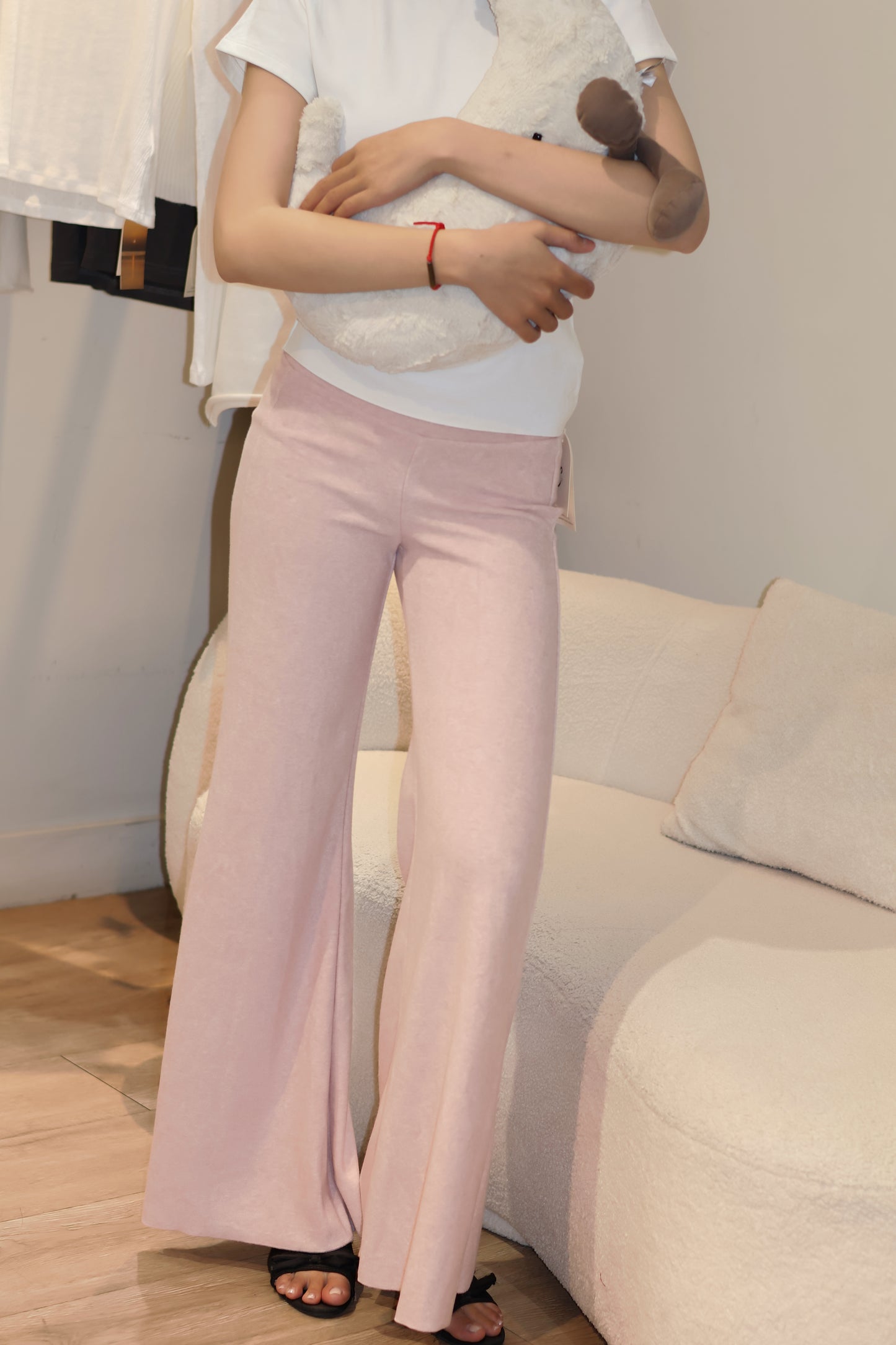 PINK FLARED BOTTOMS