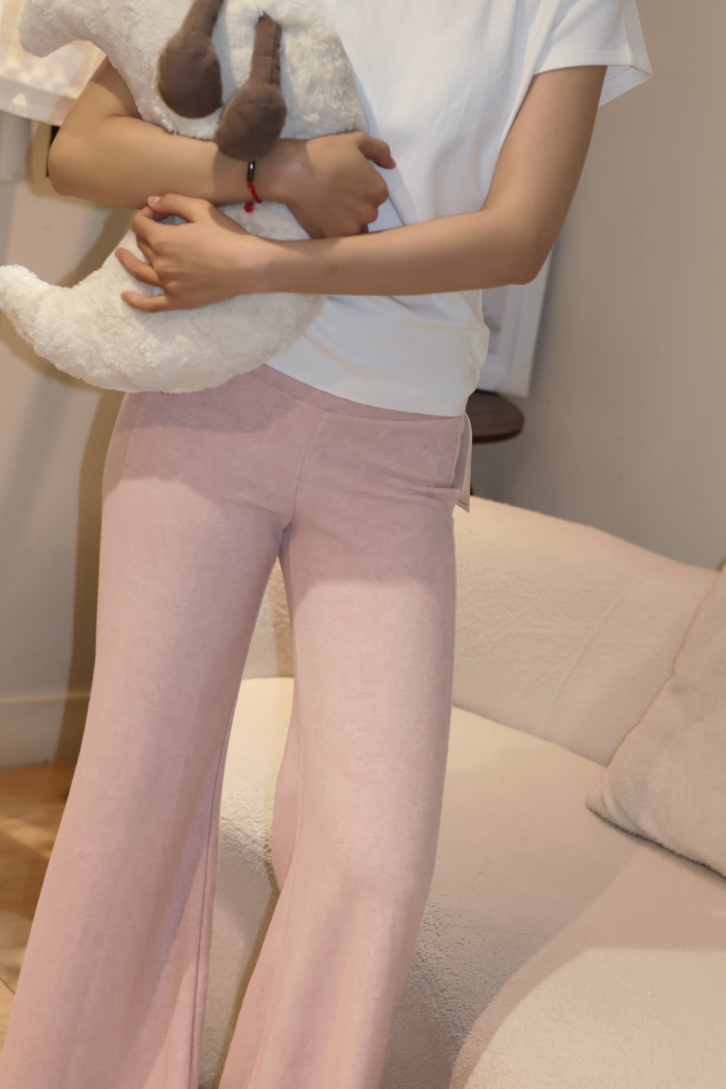 PINK FLARED BOTTOMS