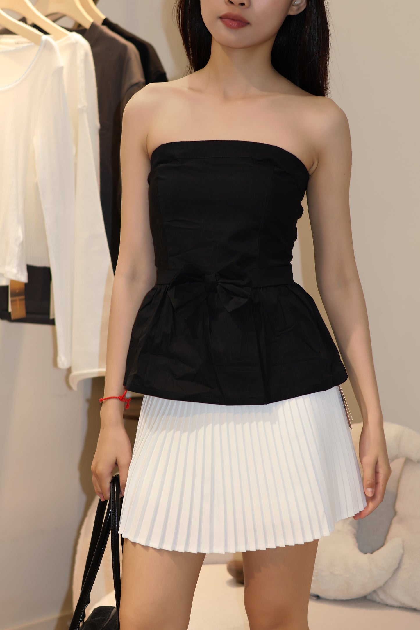 SMALL PLEATED MINI SKIRT