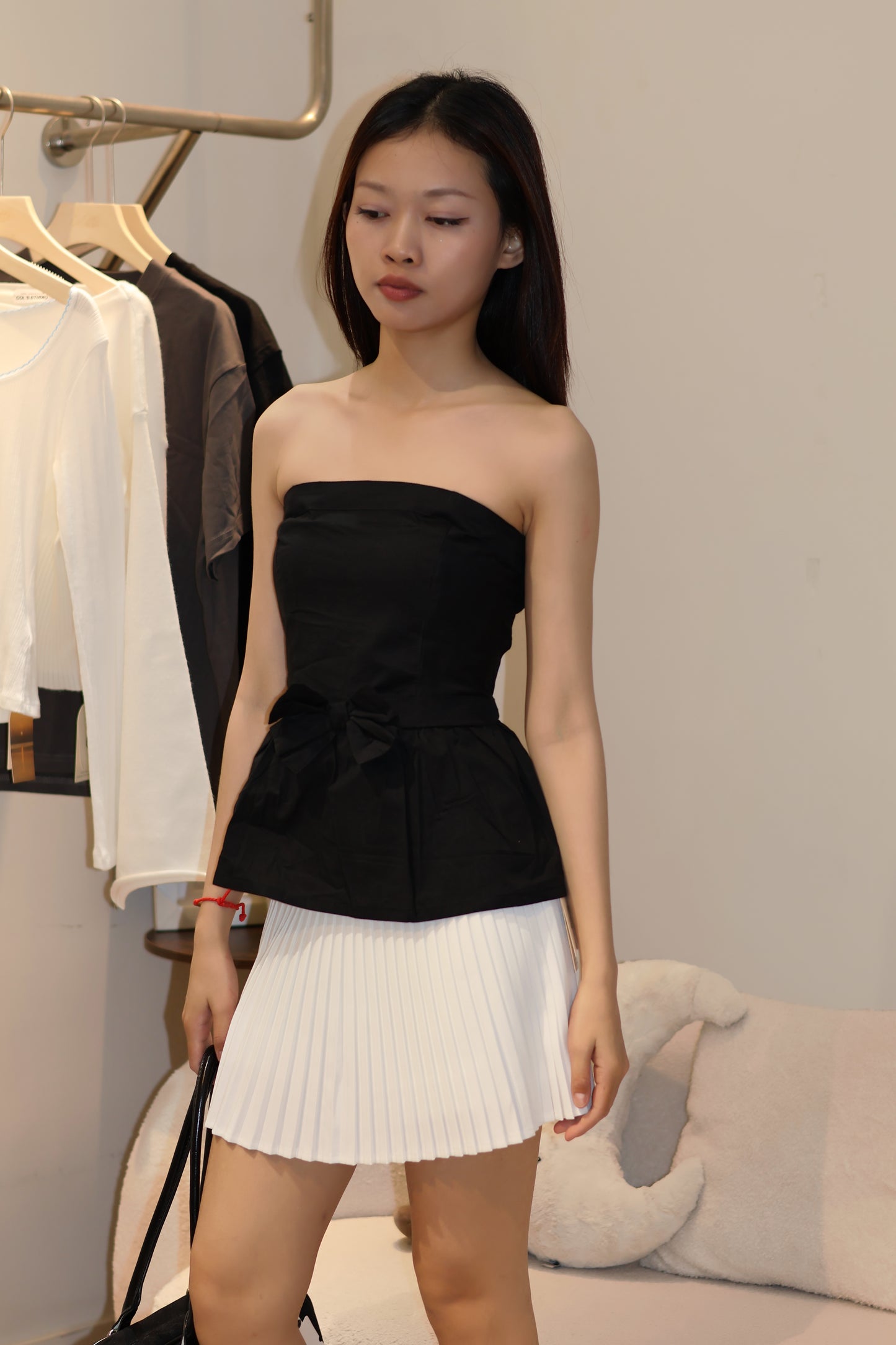 SMALL PLEATED MINI SKIRT