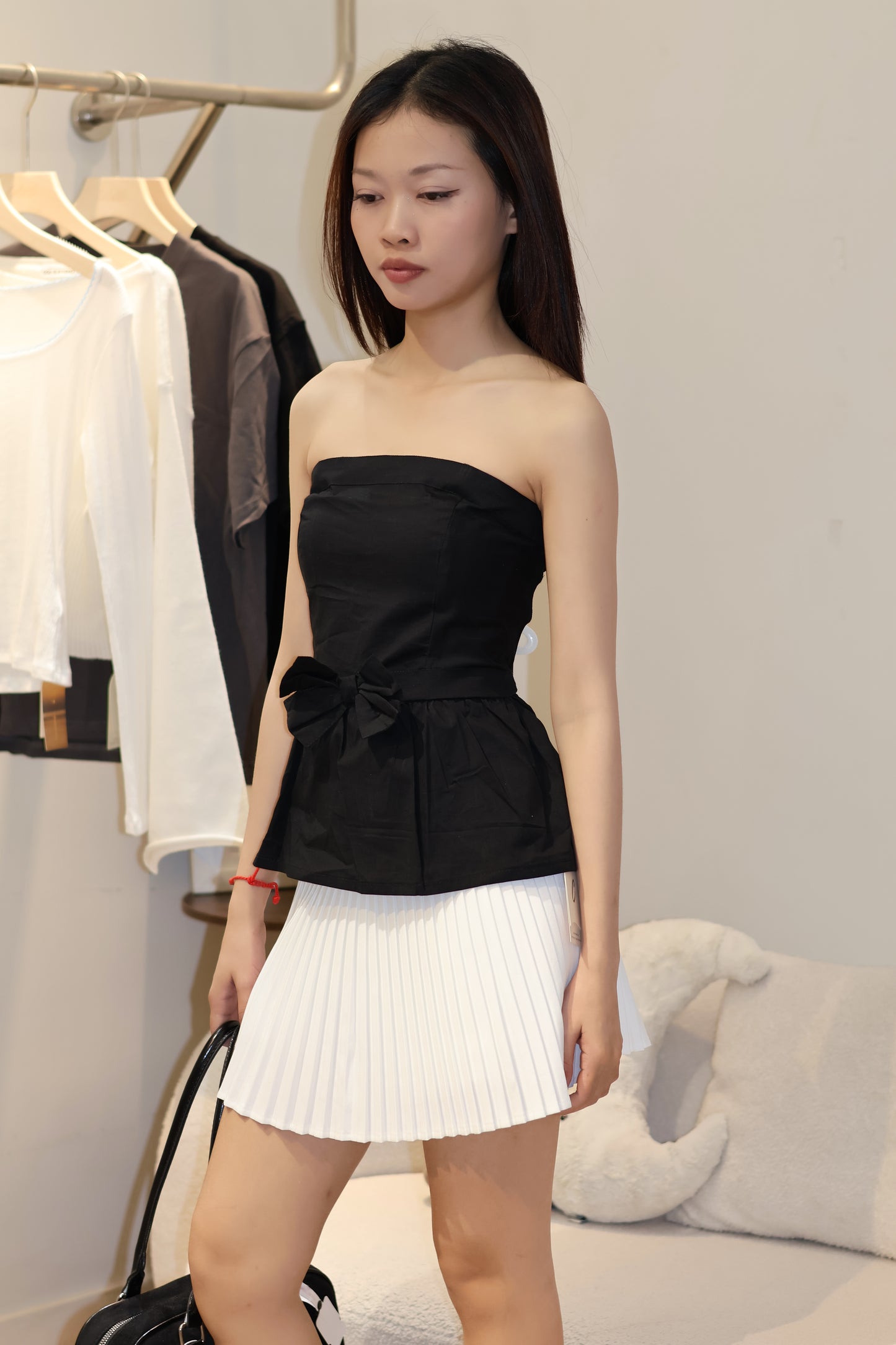 SMALL PLEATED MINI SKIRT