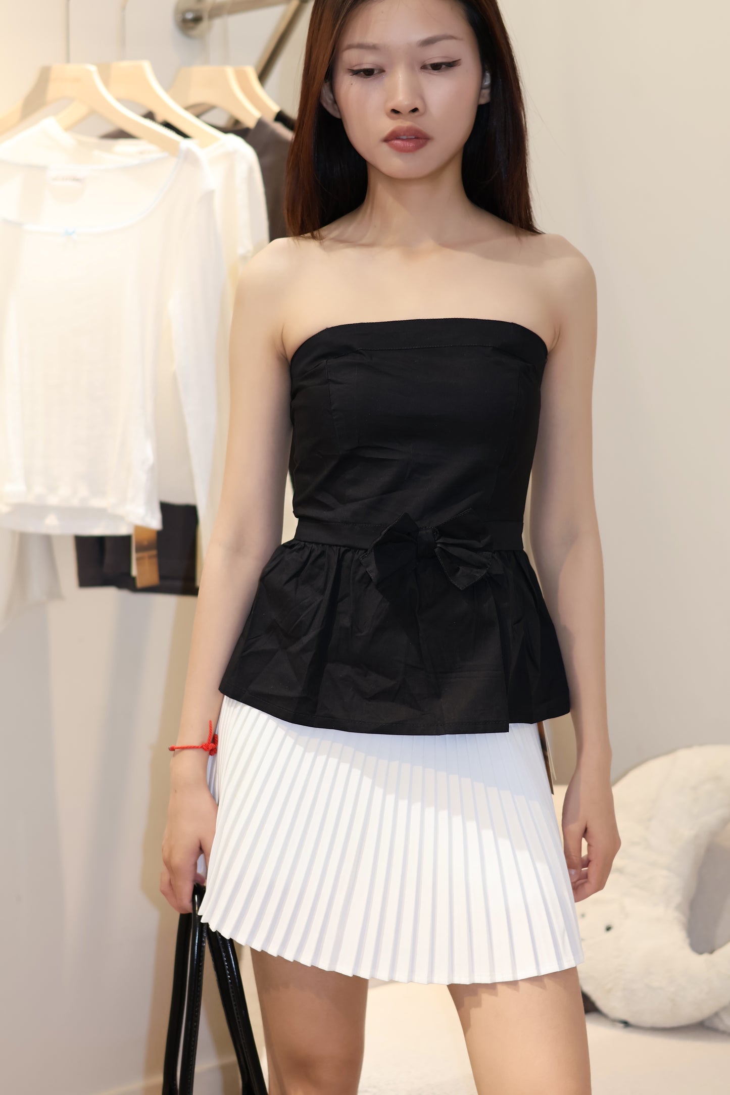 SMALL PLEATED MINI SKIRT