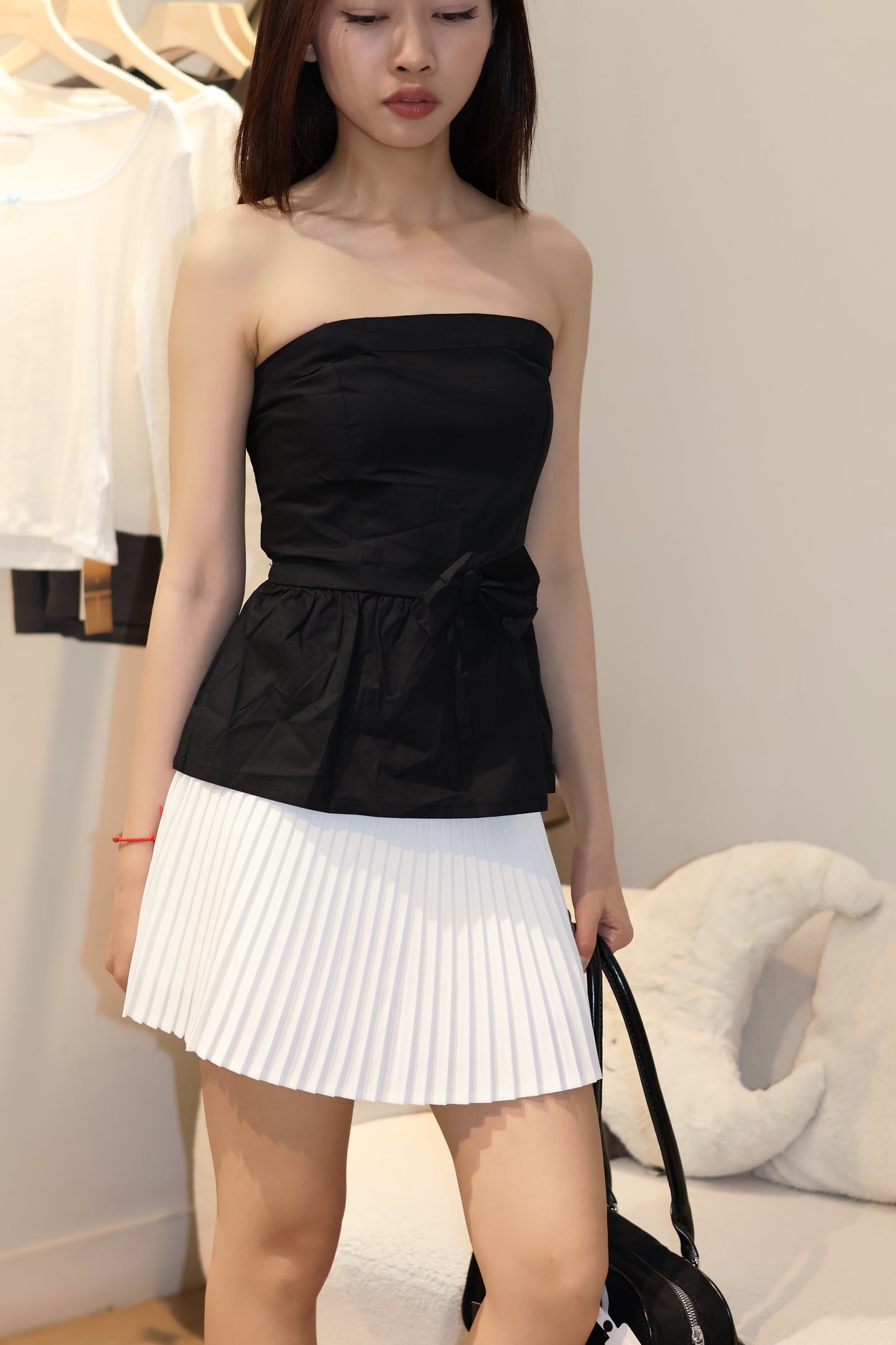 SMALL PLEATED MINI SKIRT