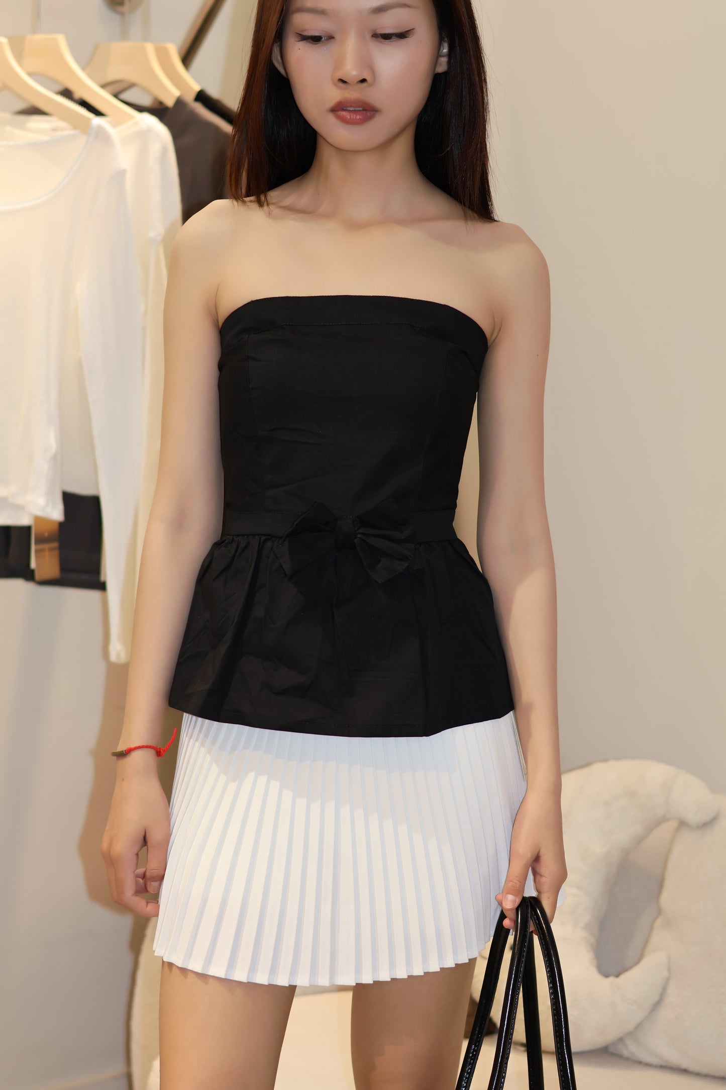 SMALL PLEATED MINI SKIRT