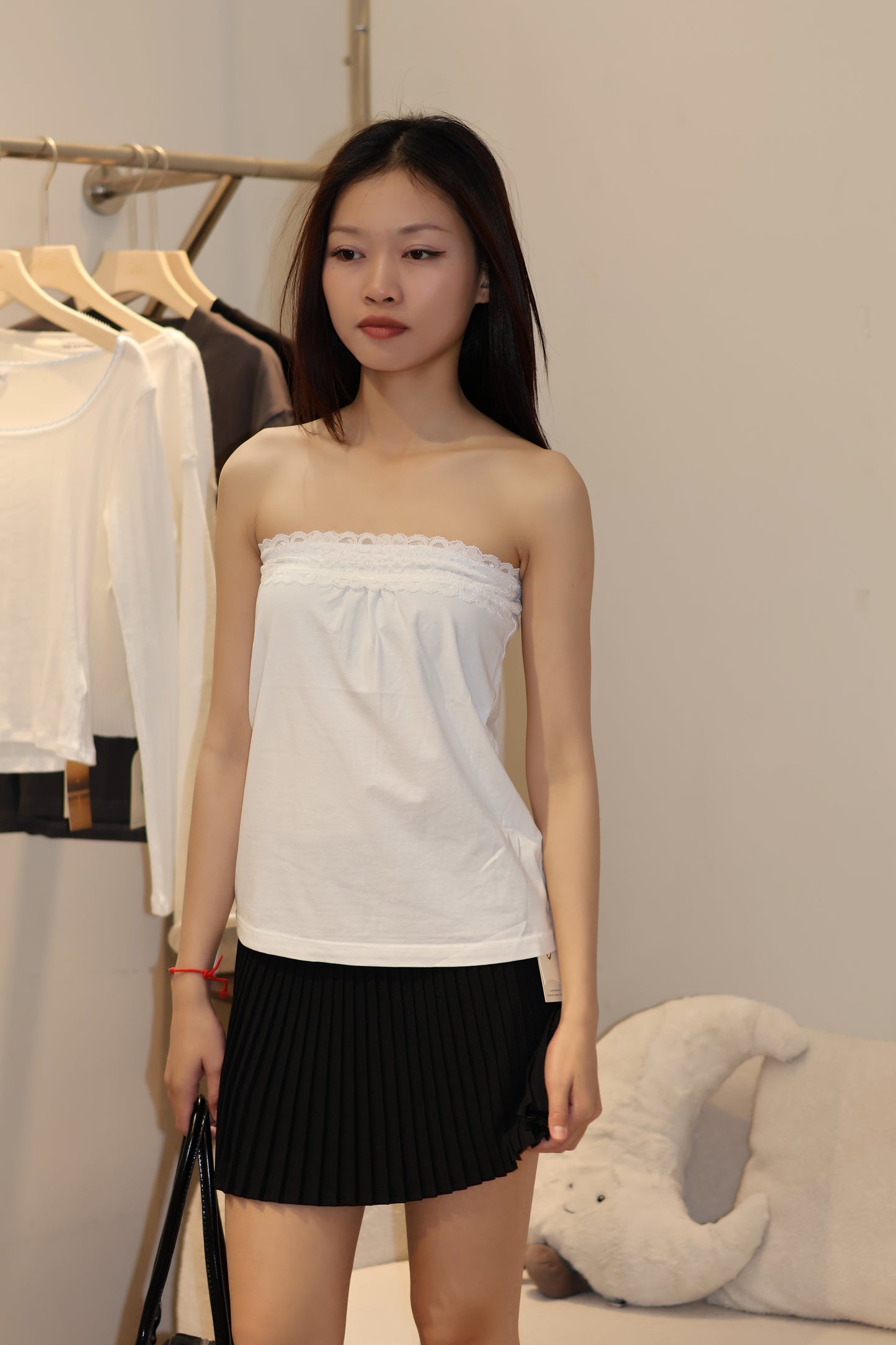 SMALL PLEATED MINI SKIRT