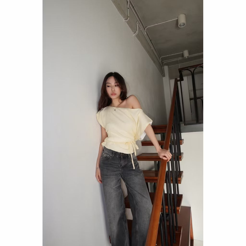 Maison Cher Lyn Off Shoulder