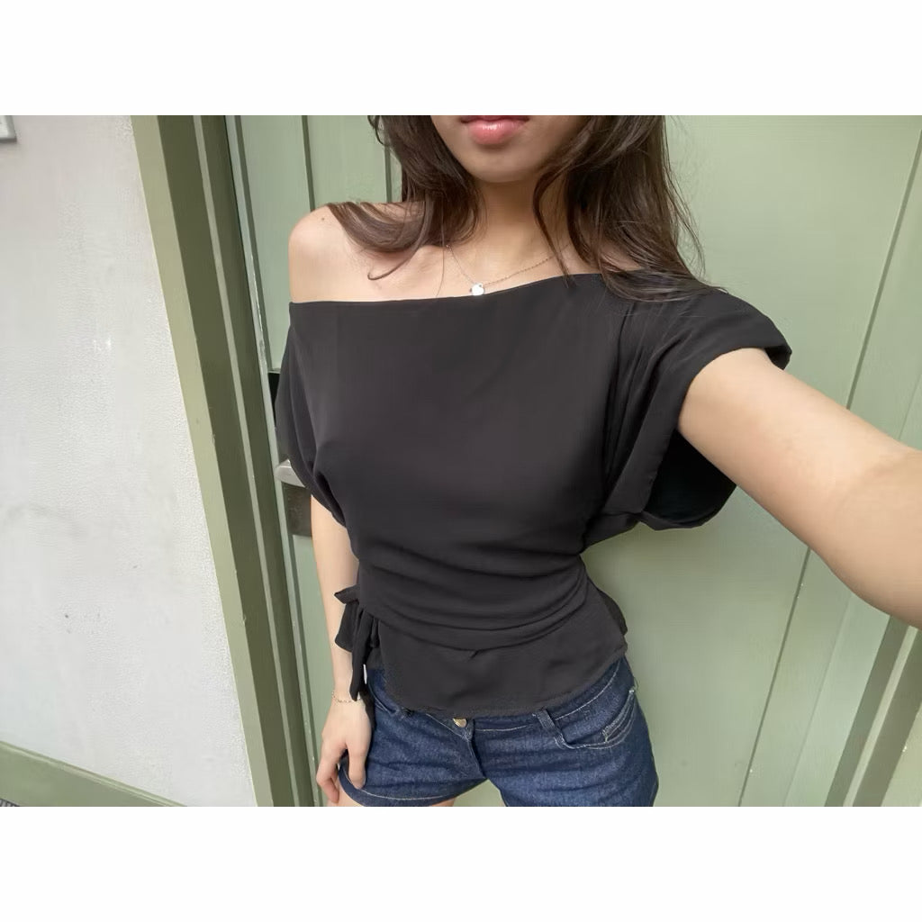 Maison Cher Lyn Off Shoulder