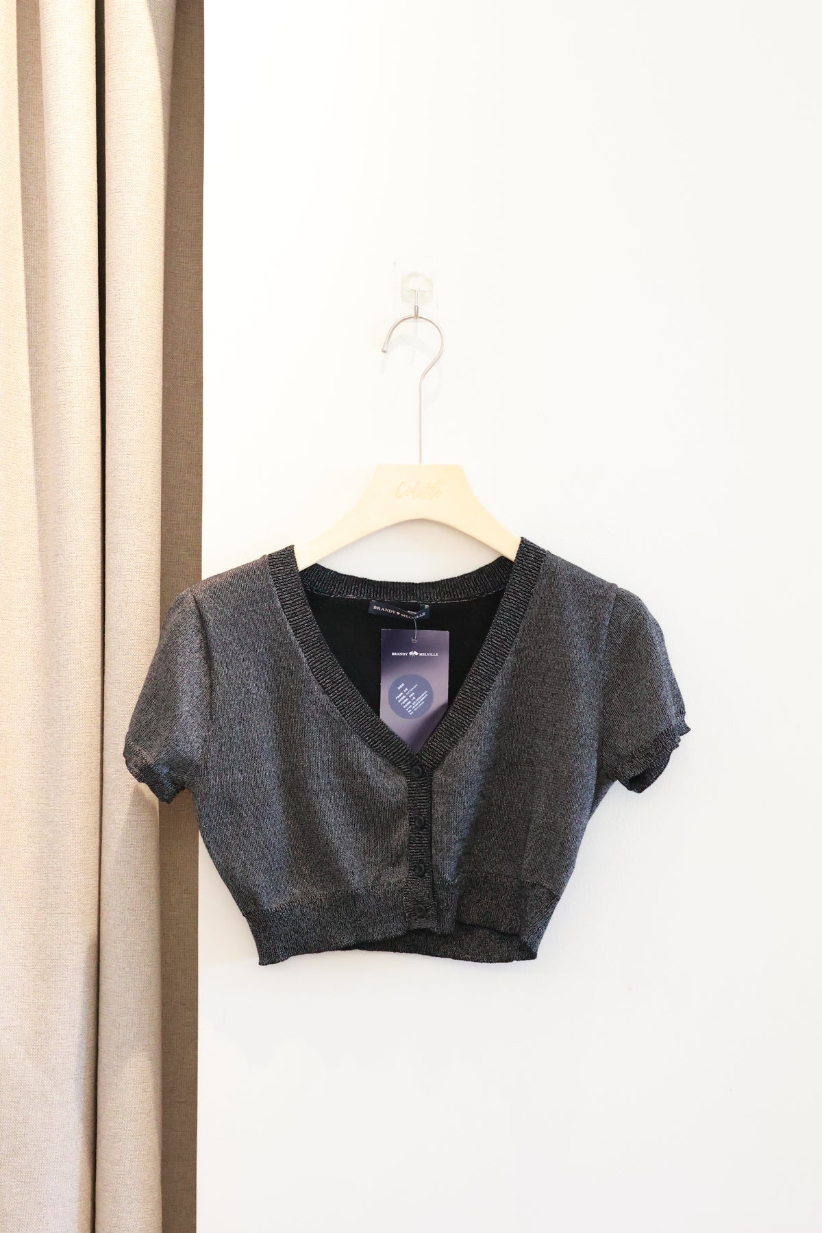 BRANDY Zoa Cardigan  -BLACK