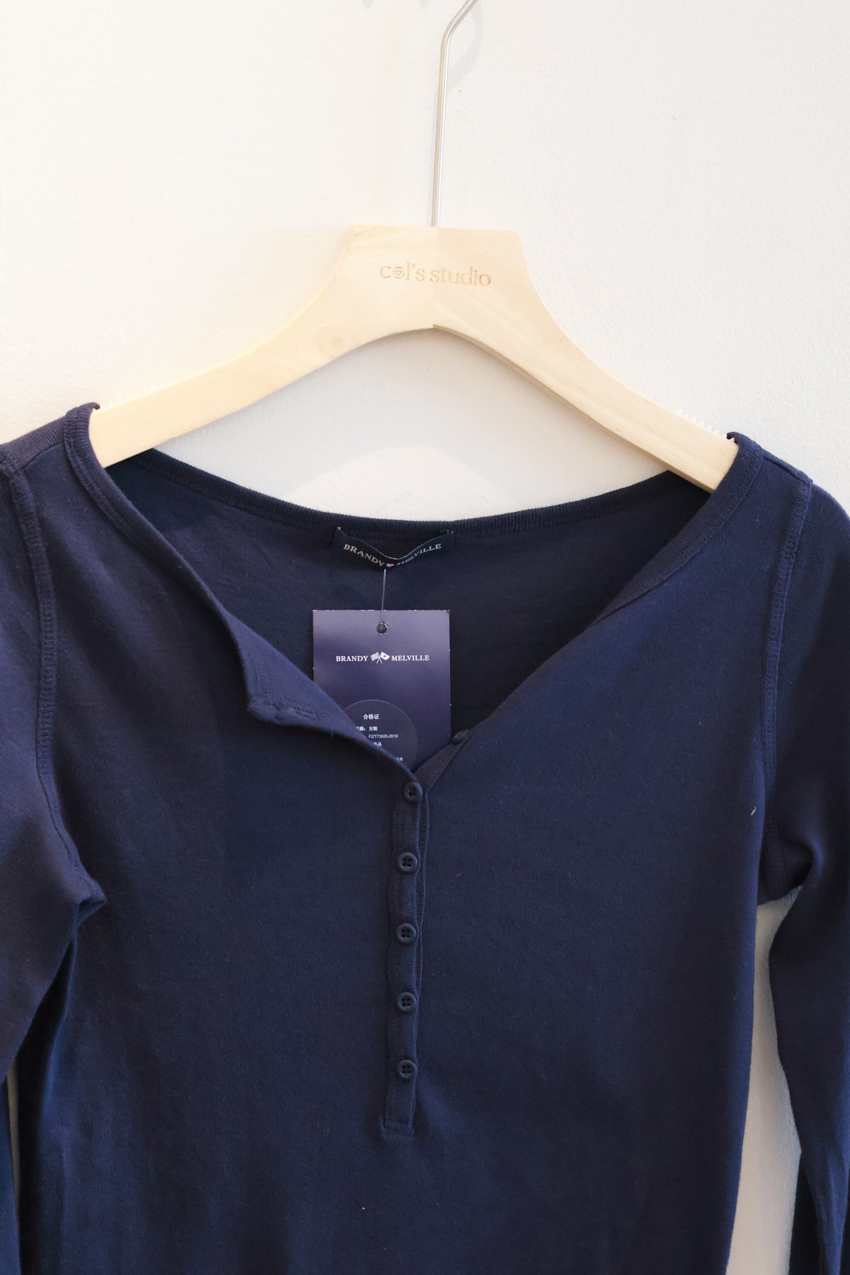 BRANDY Zelly Top- OCT  -NAVY