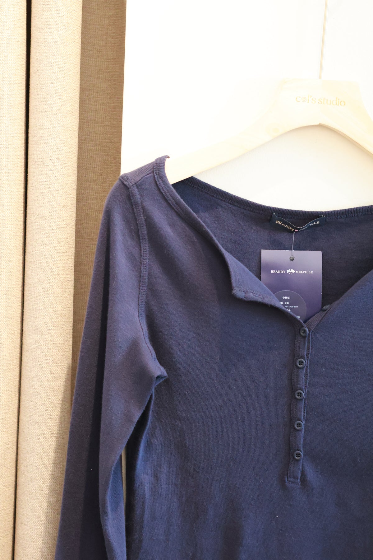 BRANDY Zelly Top- OCT  -NAVY
