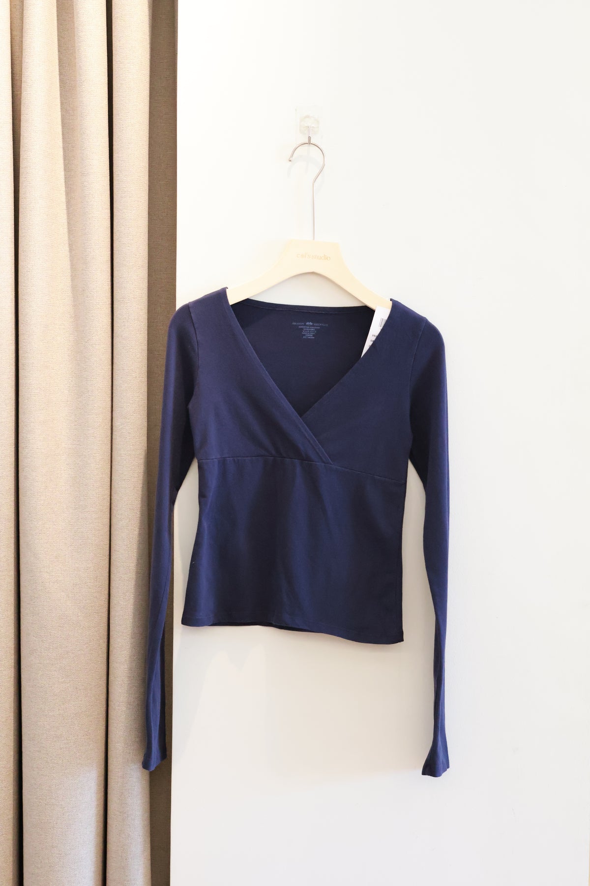 BRANDY Amara Top  -NAVY