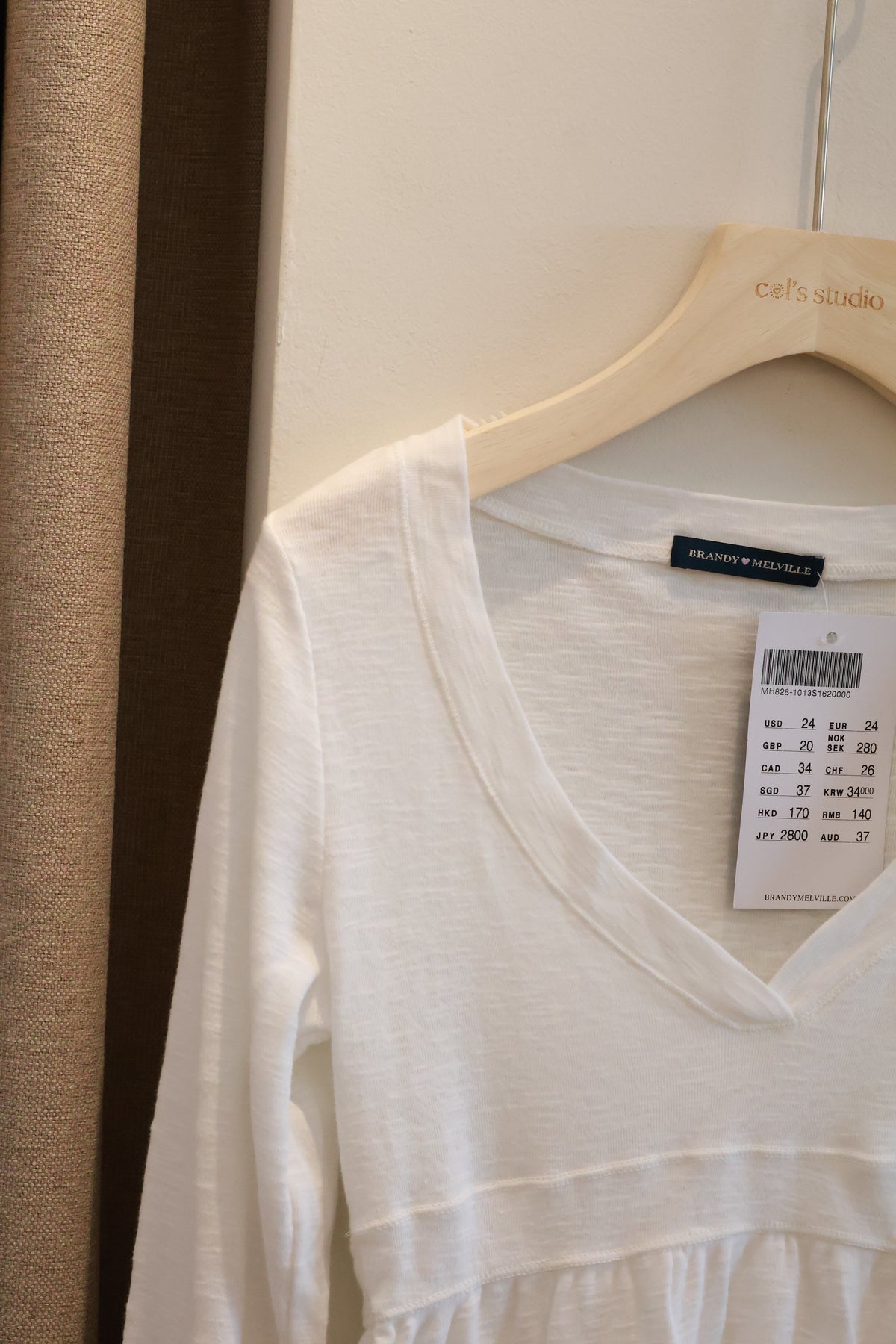 BRANDY Amelie Top  -WHITE