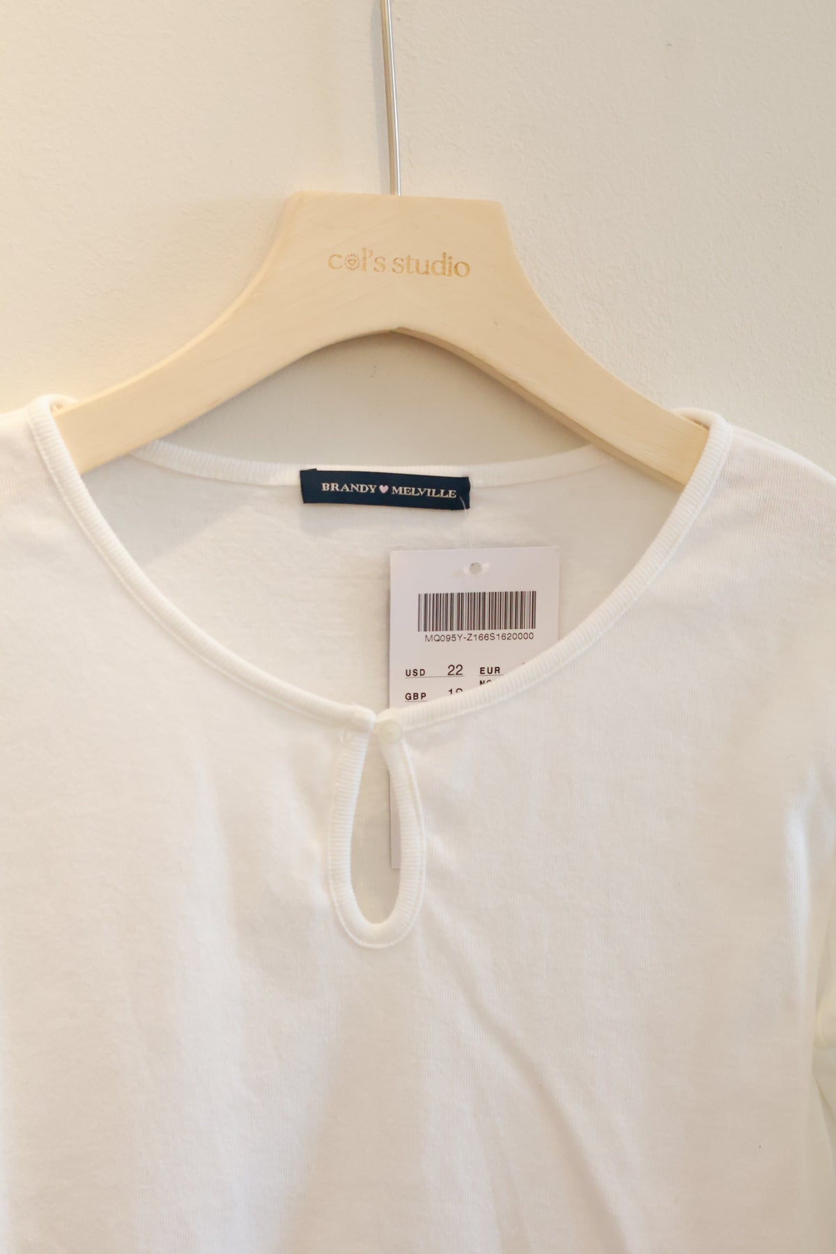 BRANDY Adrianna Top- WHITE