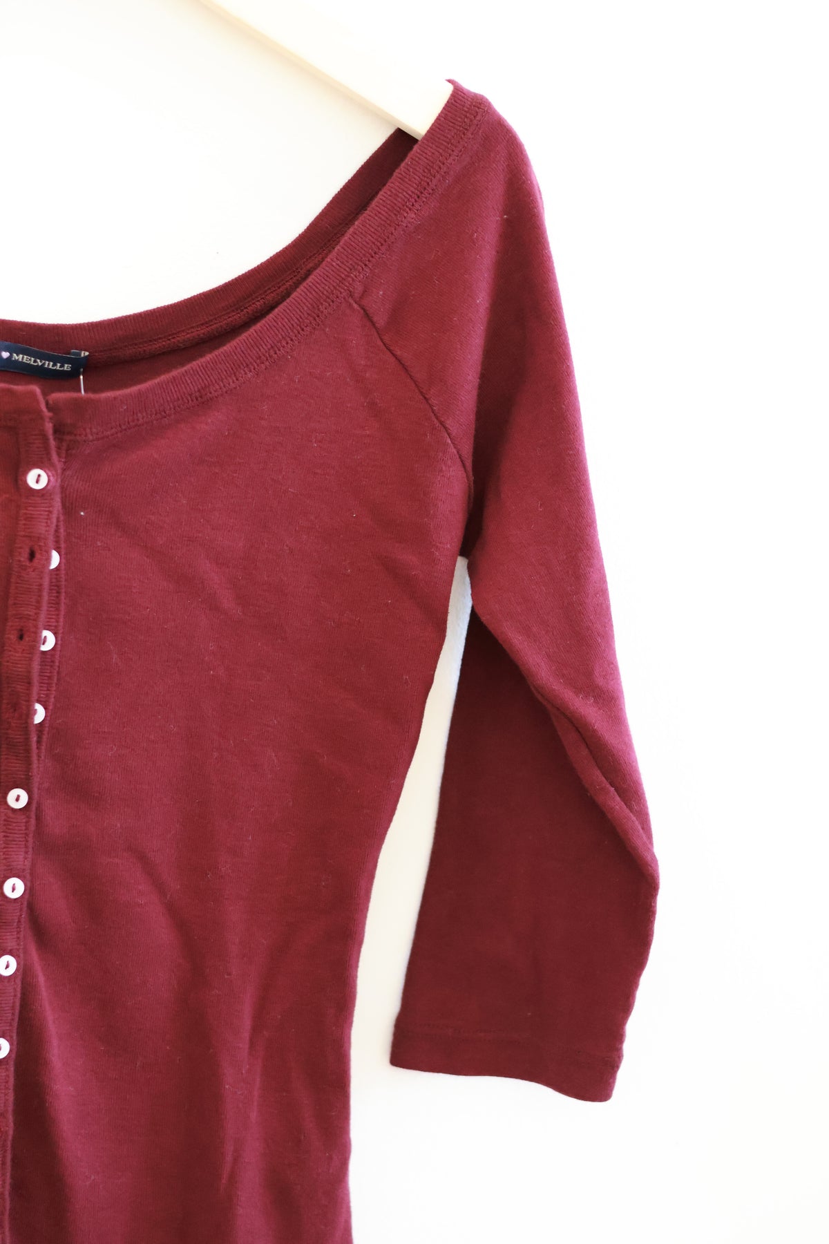 BRANDY Martha Top  -RED