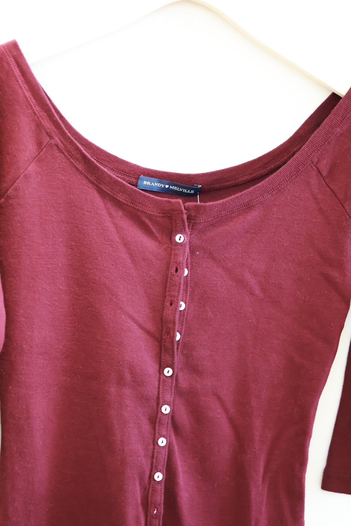 BRANDY Martha Top  -RED