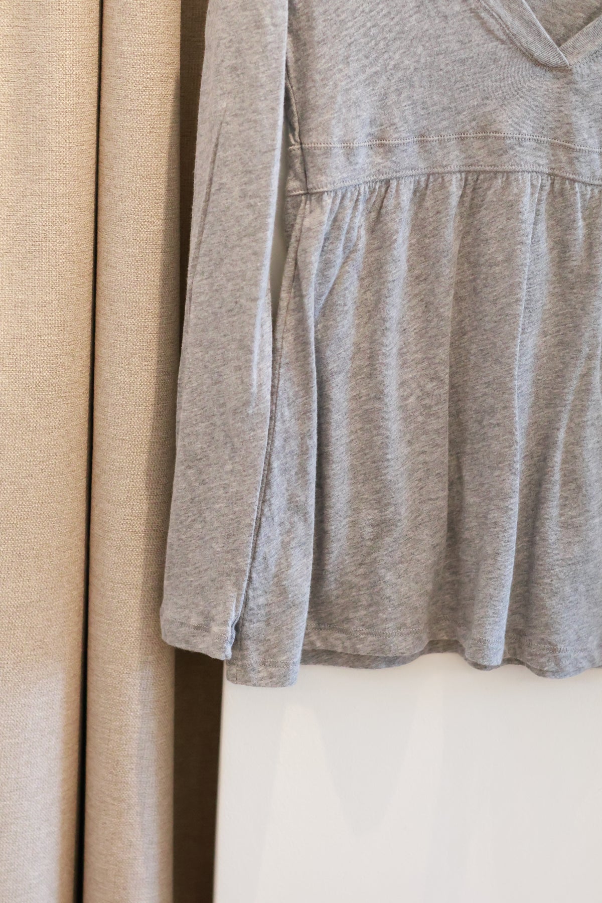 BRANDY Amelie Top  -GREY